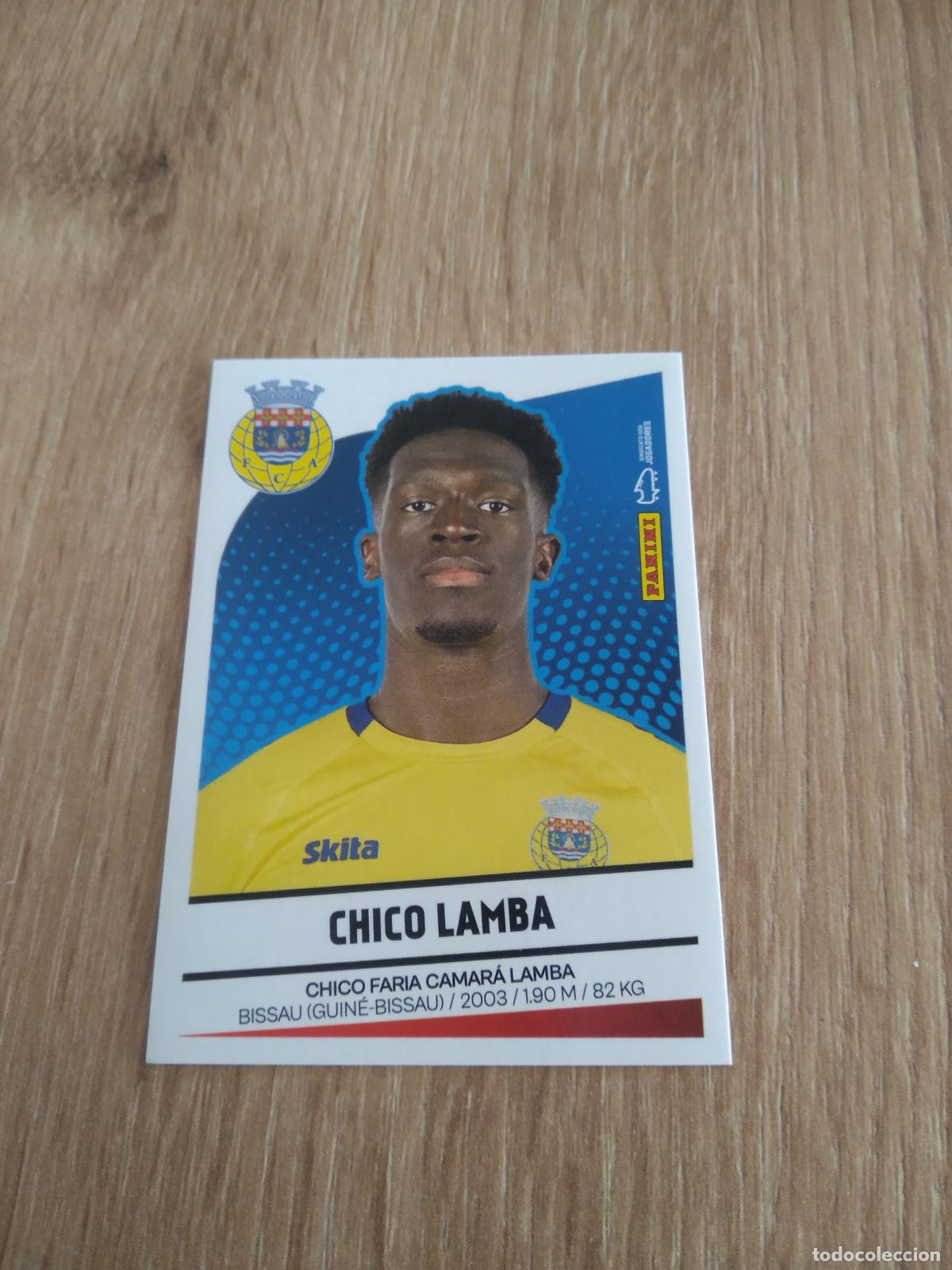 Cromos de F&uacute;tbol: 25 CHICO LAMBA AROUCA CROMO FUTBOL PANINI LIGA PORTUGAL 2024-2025 FUTEBOL 24-25 LIGA BETCLIC