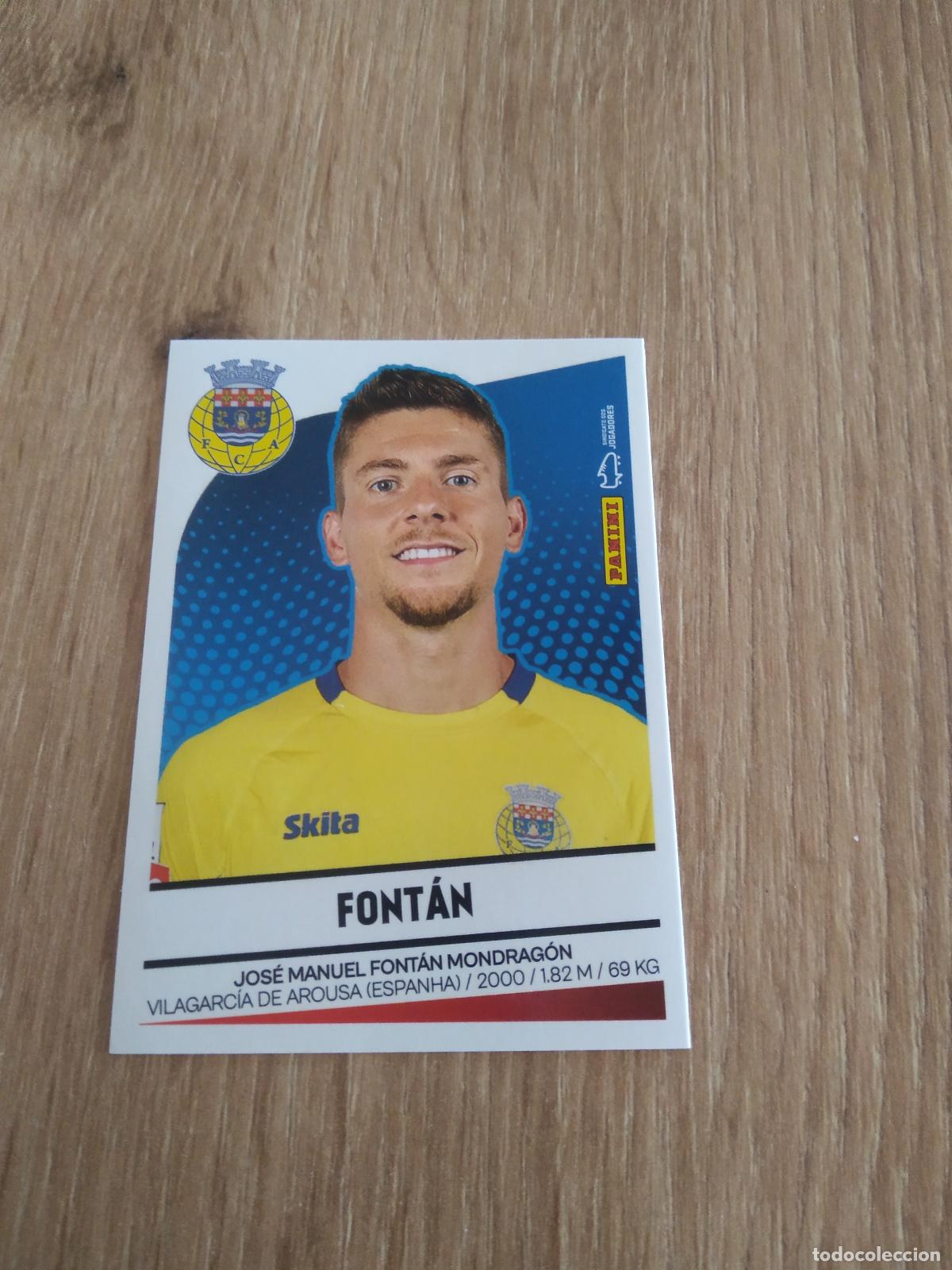 Cromos de F&uacute;tbol: 26 FONTAN AROUCA CROMO FUTBOL PANINI LIGA PORTUGAL 2024-2025 FUTEBOL 24-25 LIGA BETCLIC