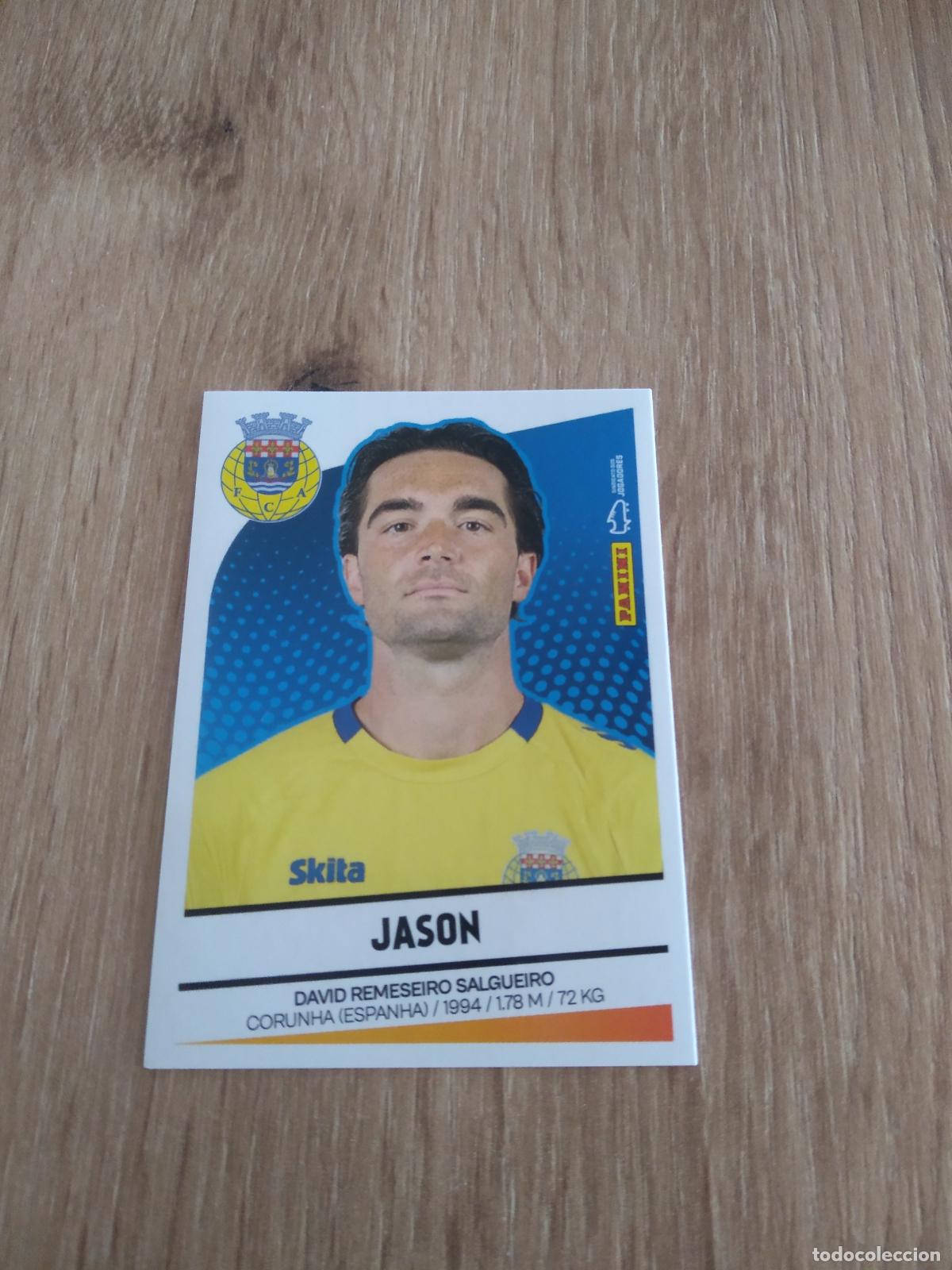 Cromos de F&uacute;tbol: 34 JASON AROUCA CROMO FUTBOL PANINI LIGA PORTUGAL 2024-2025 FUTEBOL 24-25 LIGA BETCLIC