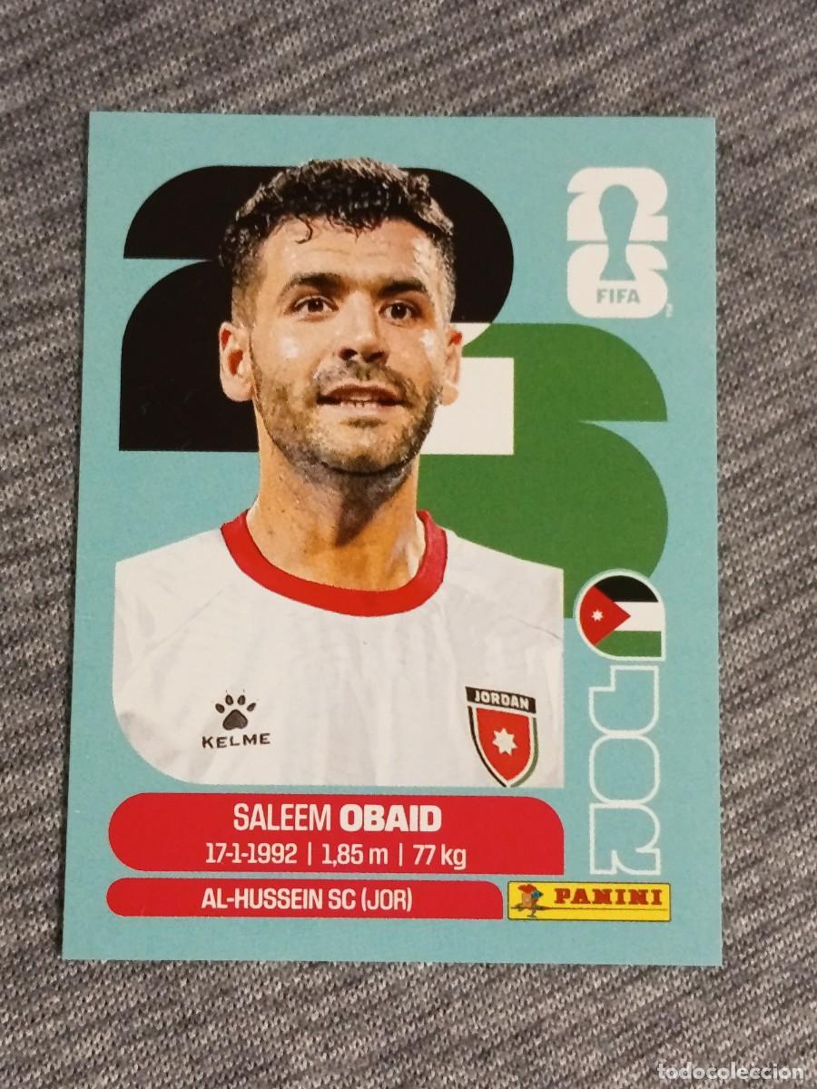 Cromos de F&uacute;tbol: OBAID JOR 7 STICKER MUNDIAL 2026 PANINI FIFA WORLD CUP NUEVO