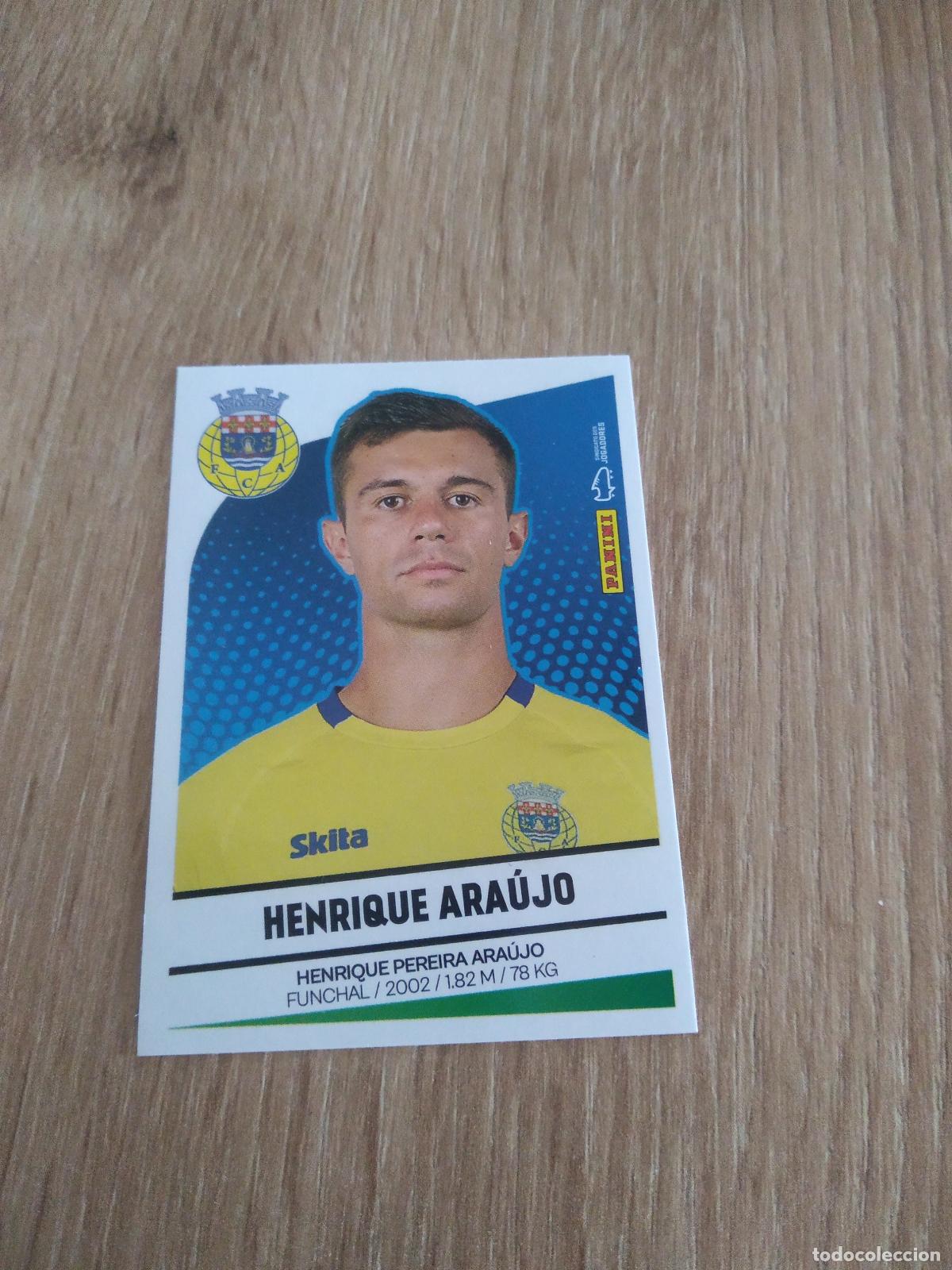 Football Stickers: 36 HENRIQUE ARAUJO AROUCA CROMO FUTBOL PANINI LIGA PORTUGAL 2024-2025 FUTEBOL 24-25 LIGA BETCLIC