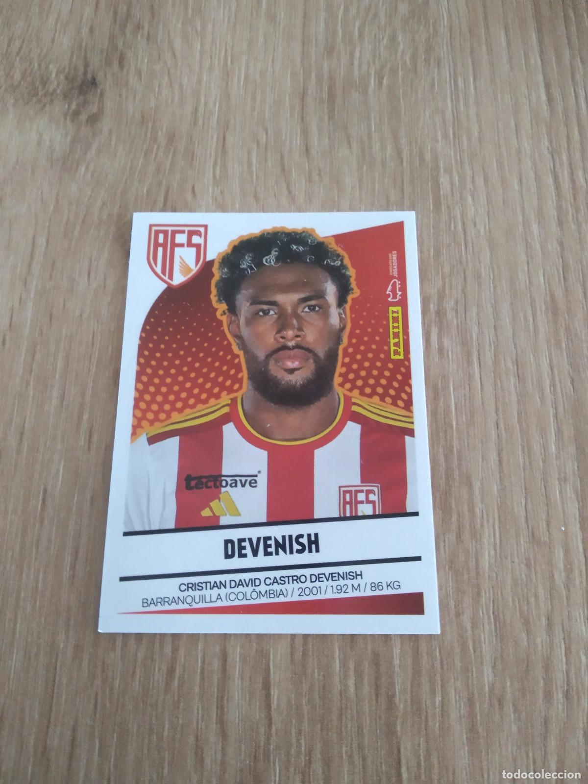 Cromos de F&uacute;tbol: 43 DEVENISH AVES CROMO FUTBOL PANINI LIGA PORTUGAL 2024-2025 FUTEBOL 24-25 LIGA BETCLIC