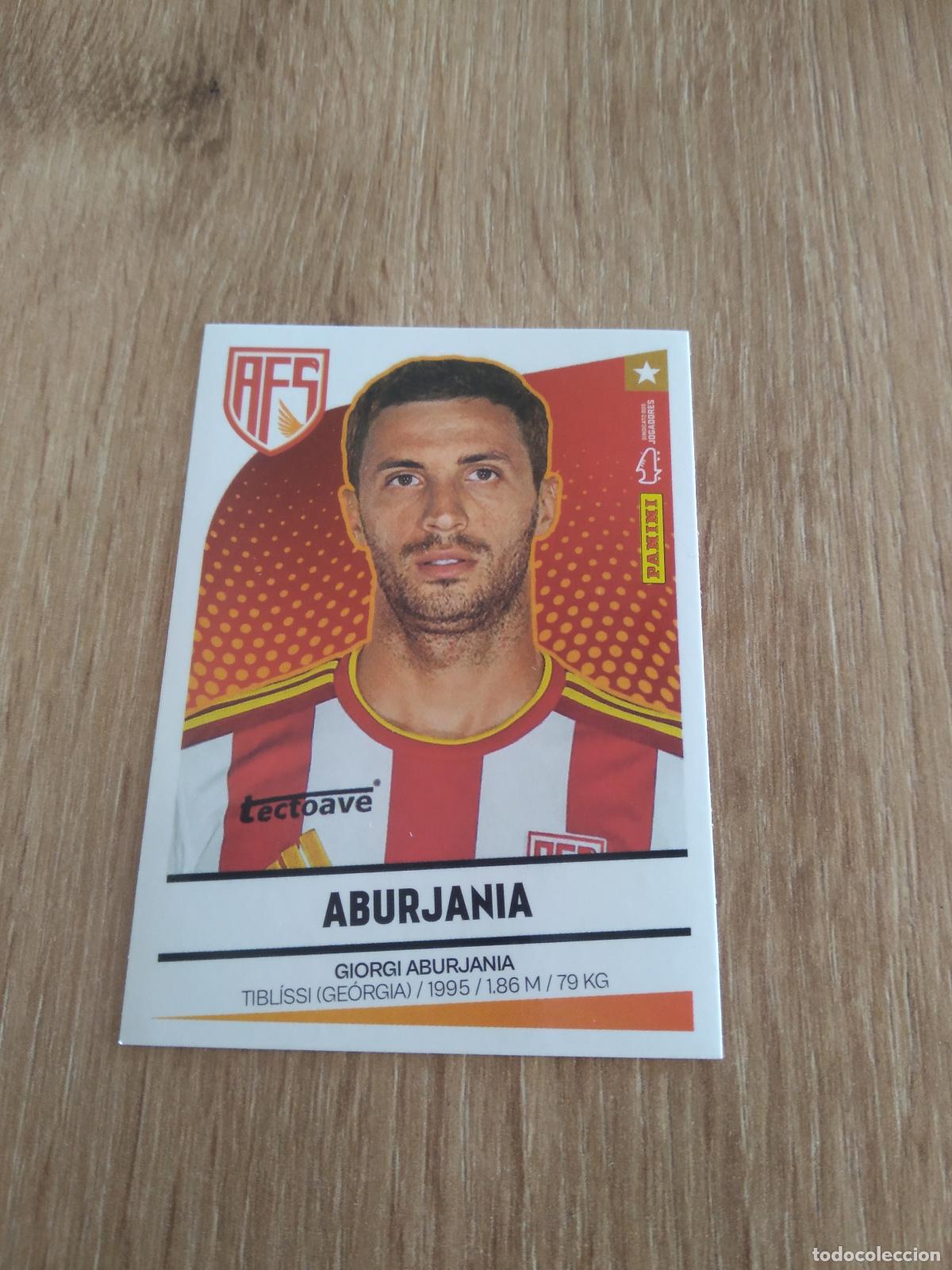 Cromos de F&uacute;tbol: 51 ABURJANIA AVES CROMO FUTBOL PANINI LIGA PORTUGAL 2024-2025 FUTEBOL 24-25 LIGA BETCLIC
