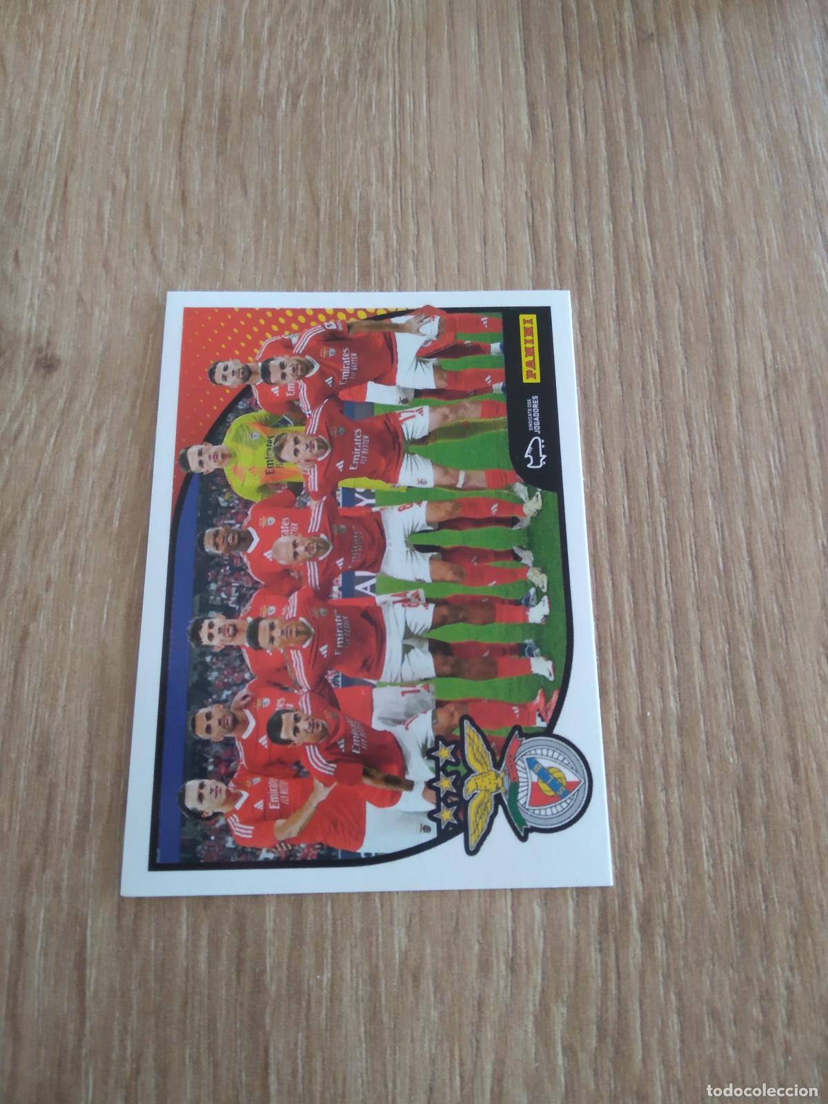 Cromos de Futebol: 57 EQUIPO PLANTILLA BENFICA CROMO FUTBOL PANINI LIGA PORTUGAL 2024-2025 FUTEBOL 24-25 LIGA BETCLIC