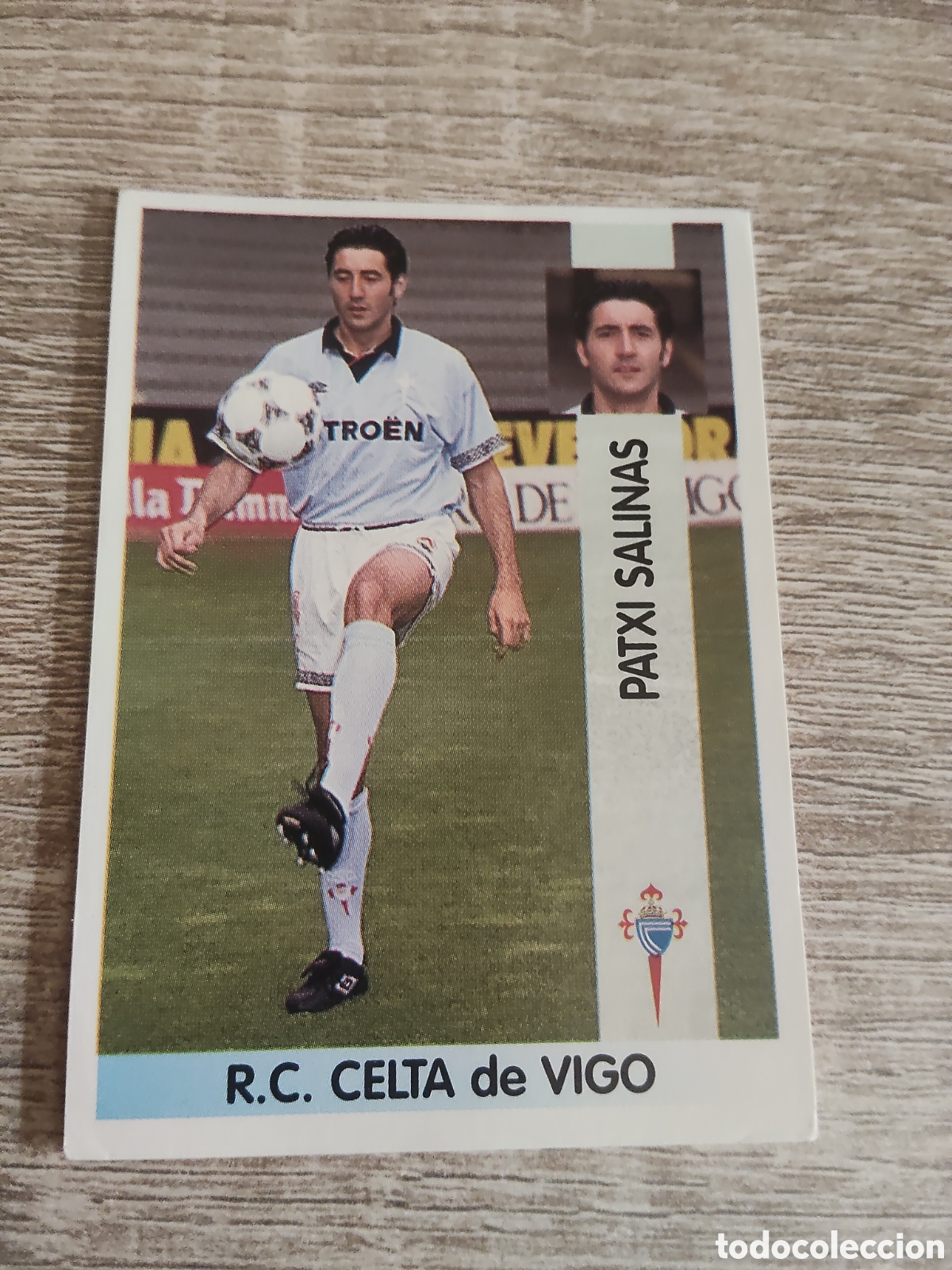 Cromos de Futebol: Panini liga 1996 1997 96 97 164 Patxi Salinas Celta de Vigo