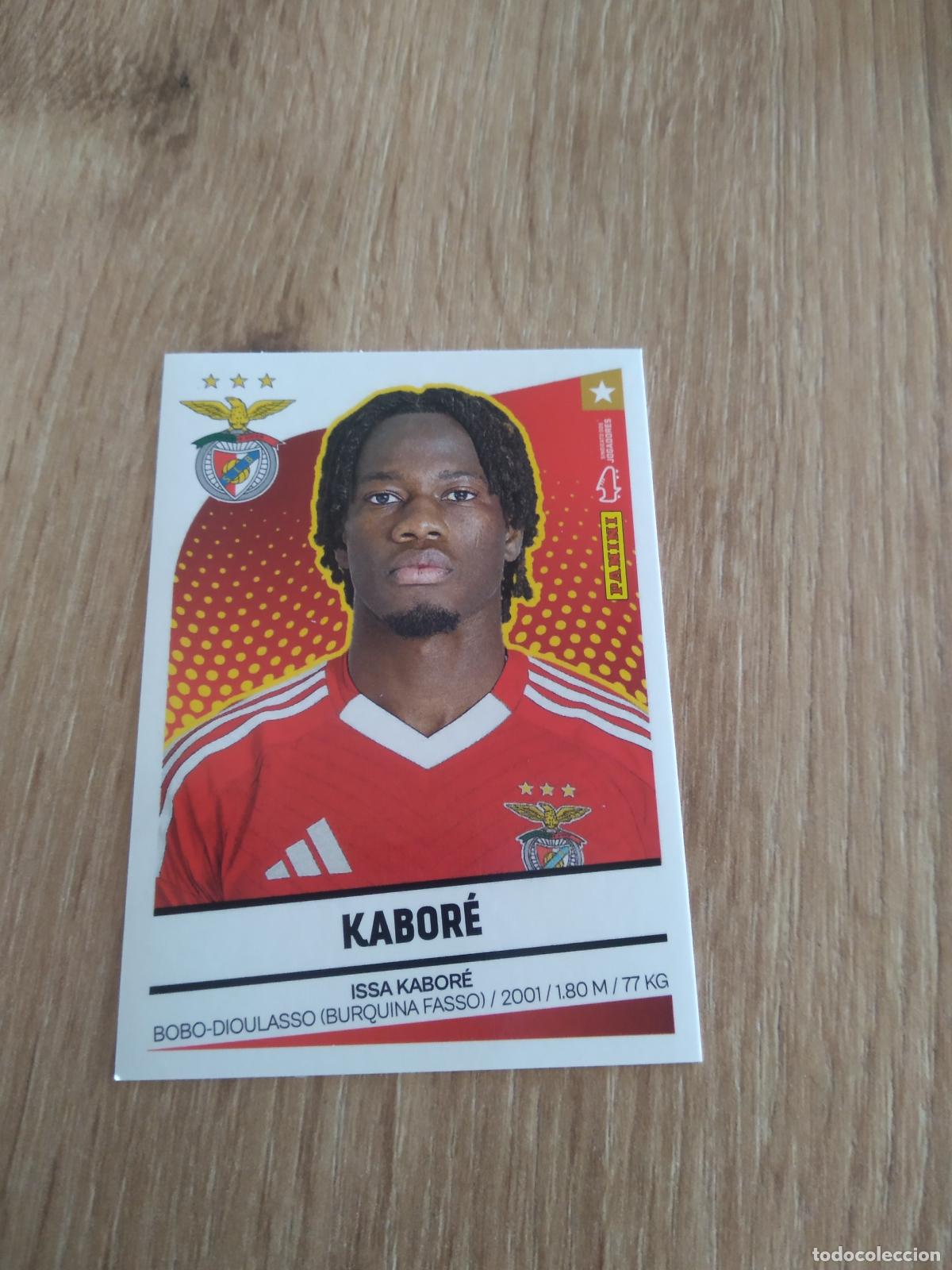 Figurine di Calcio: 61 KABORE BENFICA CROMO FUTBOL PANINI LIGA PORTUGAL 2024-2025 FUTEBOL 24-25 LIGA BETCLIC