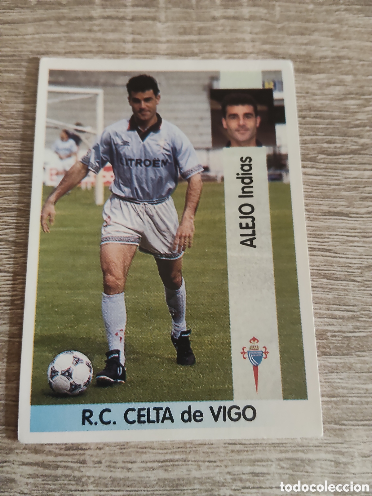 Figurine di Calcio: Panini liga 1996 1997 96 97 165 Alejo Celta de Vigo