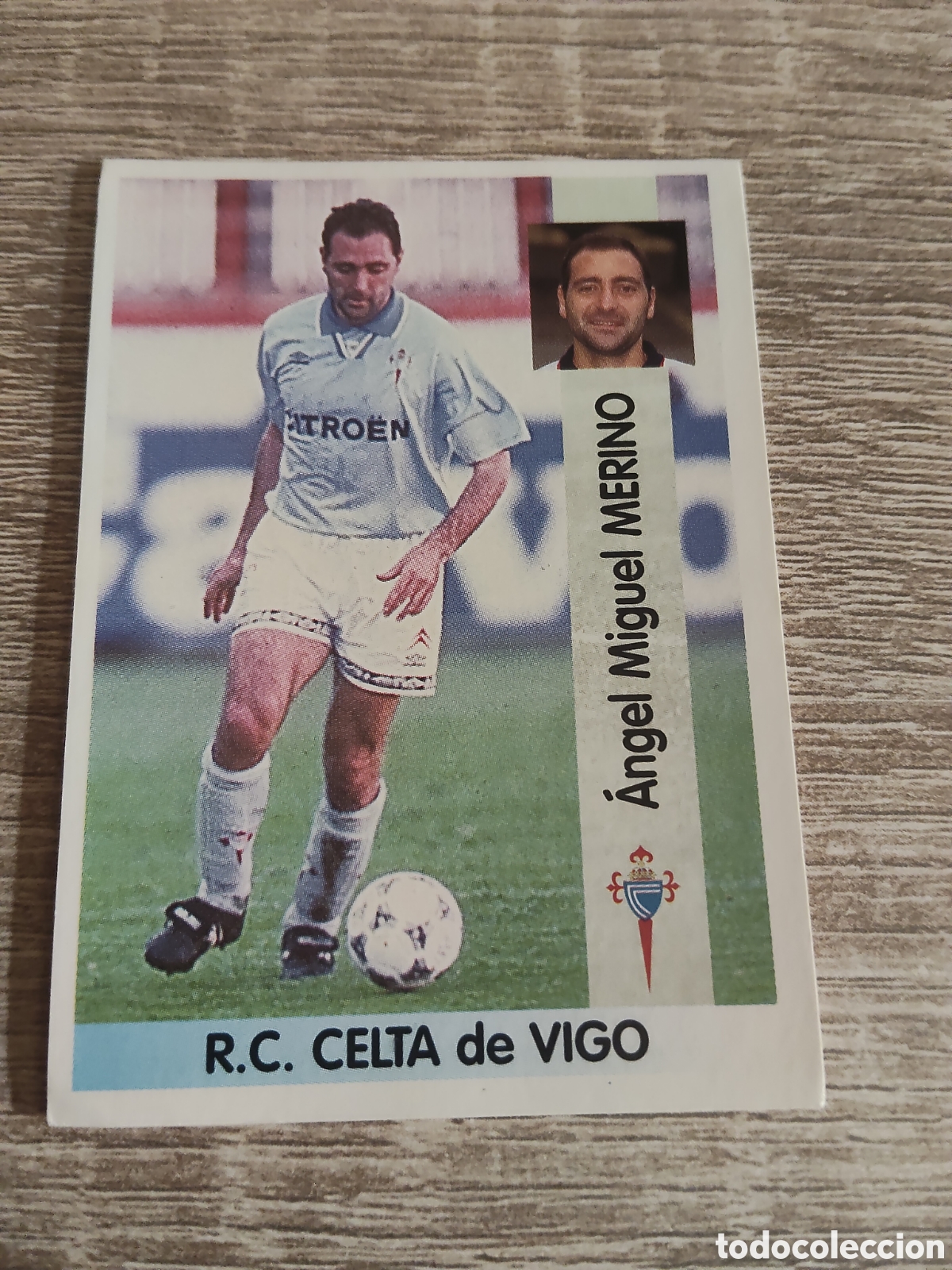 Cromos de F&uacute;tbol: Panini liga 1996 1997 96 97 169 Merino Celta de Vigo
