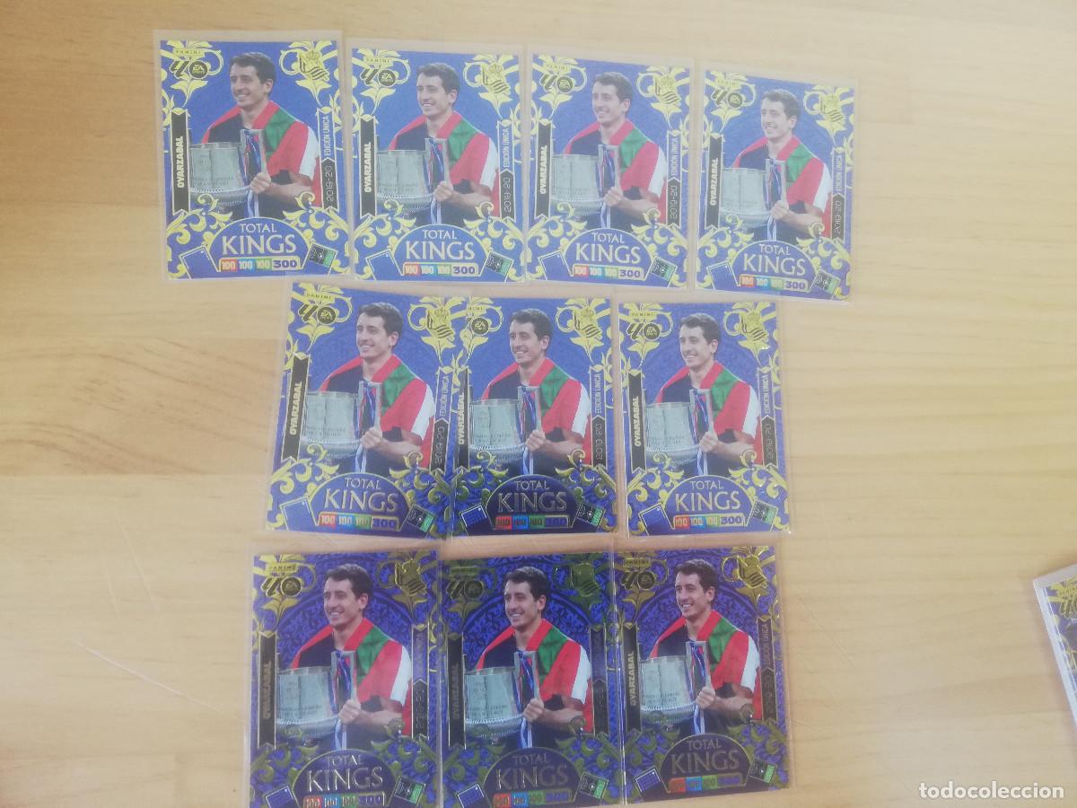 Cromos de F&uacute;tbol: Oyarzabal (x10) Total Kings Adrenalyn 2026