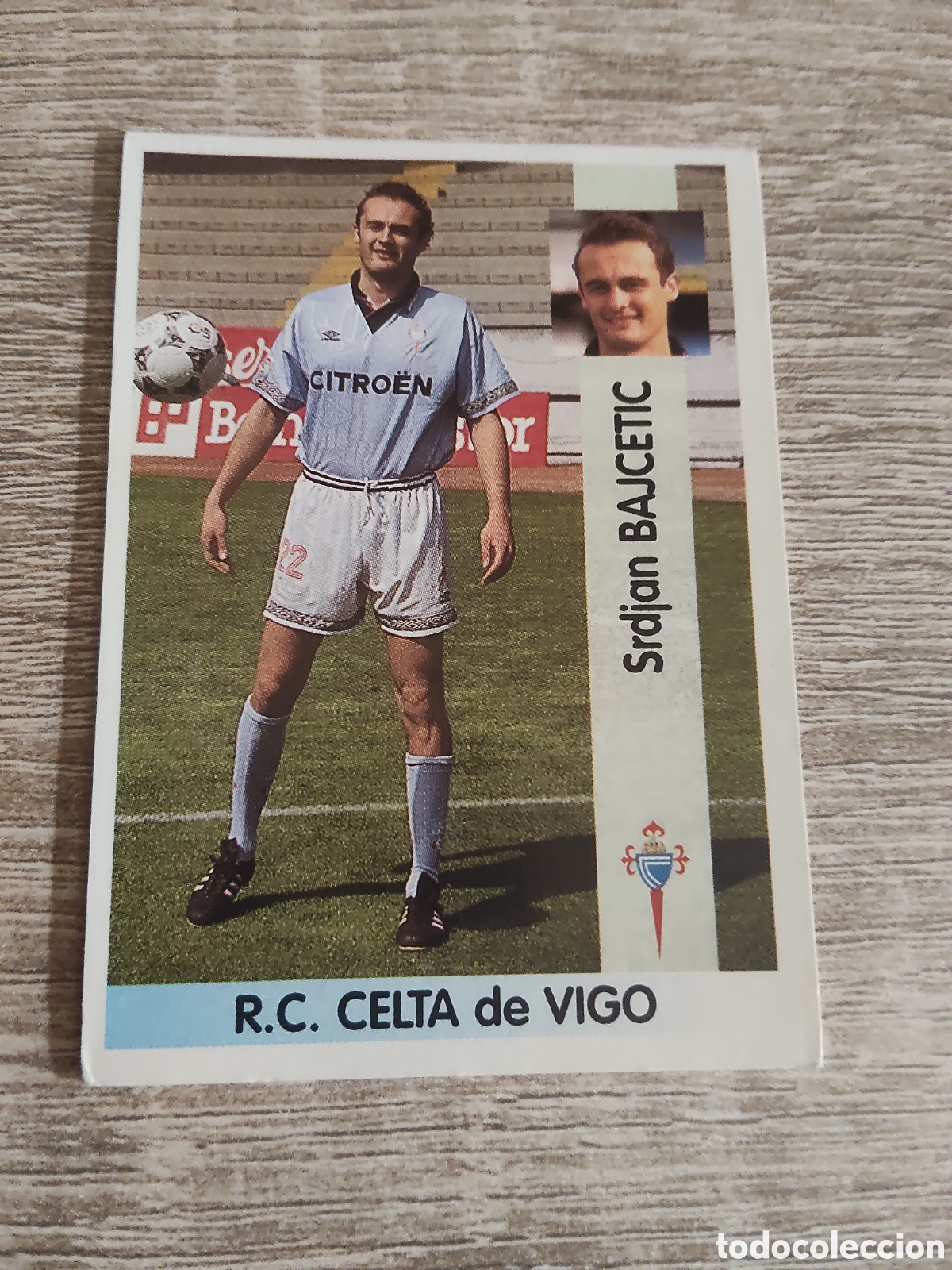 Cromos de F&uacute;tbol: Panini liga 1996 1997 96 97 172 Bajcetic Celta de Vigo