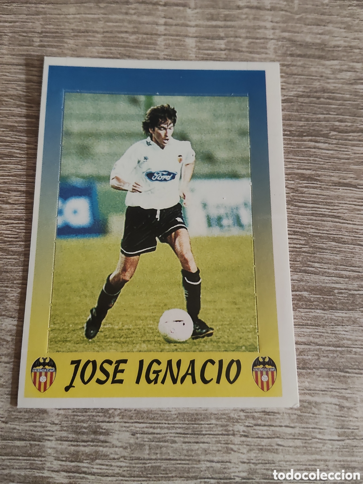 Cromos de F&uacute;tbol: Panini liga 1997 1998 97 98 136 Pop Up Jos&eacute; Ignacio Valencia