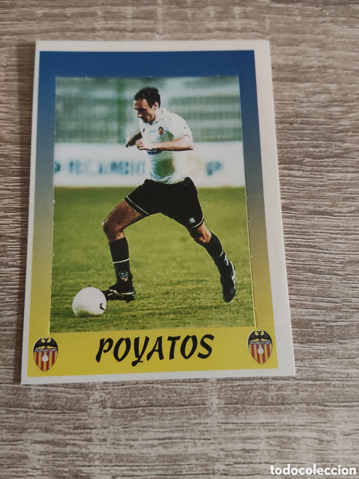 Cromos de F&uacute;tbol: Panini liga 1997 1998 97 98 137 Pop Up Poyatos Valencia