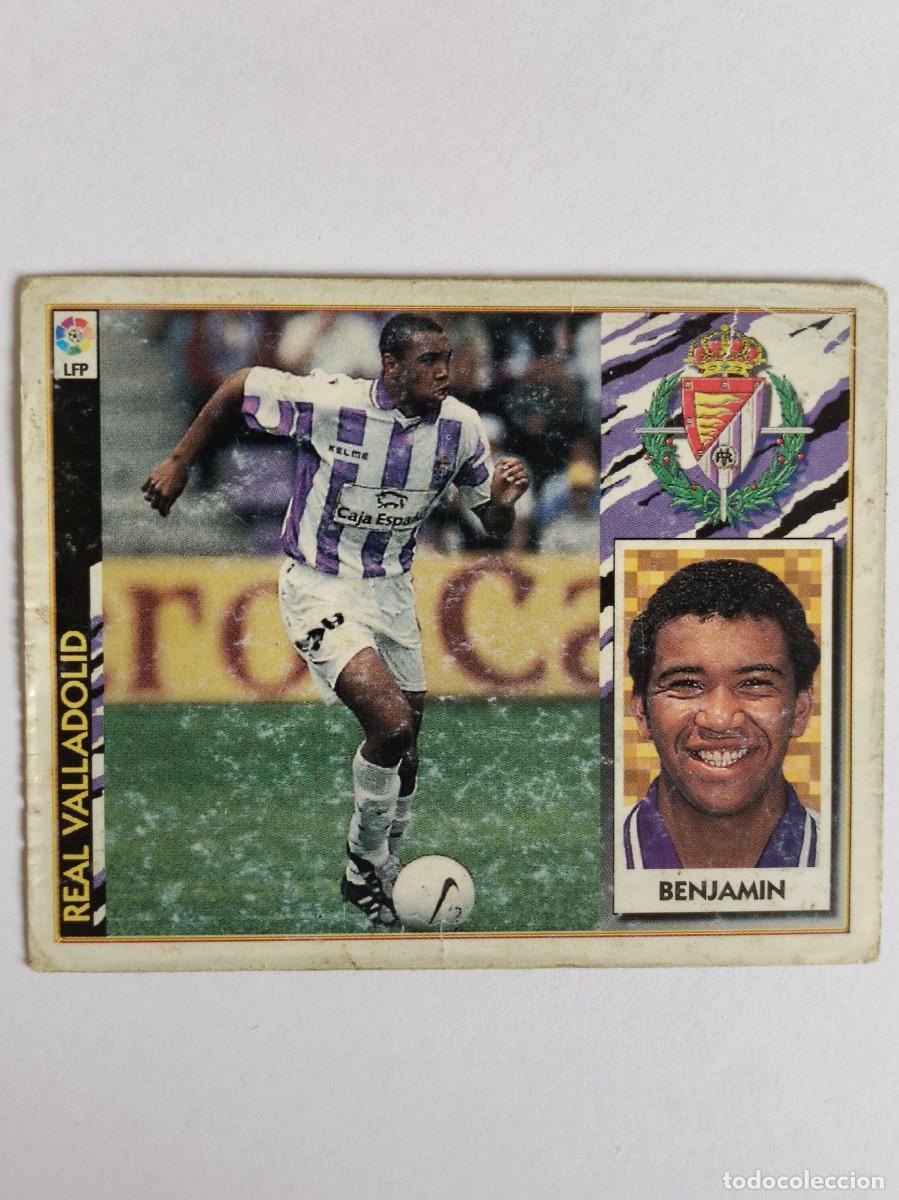 Cromos de F&uacute;tbol: BENJAMIN REAL VALLADOLID 97/98 ESTE