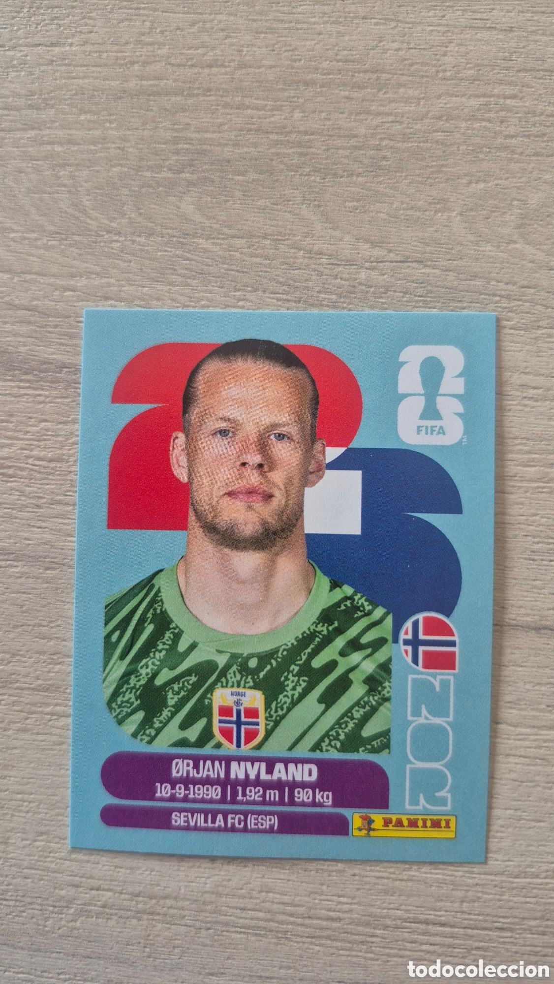 Cromos de F&uacute;tbol: NOR2 Nyland FIFA World Cup 2026