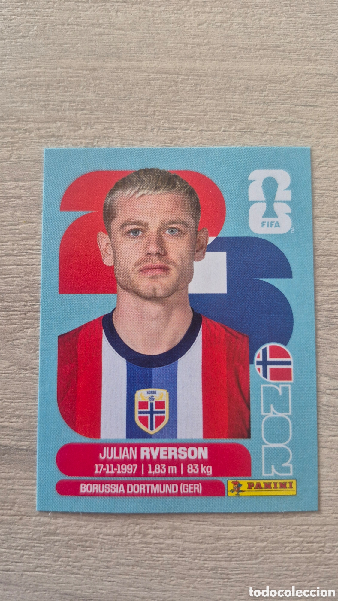Cromos de F&uacute;tbol: NOR3 Ryerson FIFA World Cup 2026