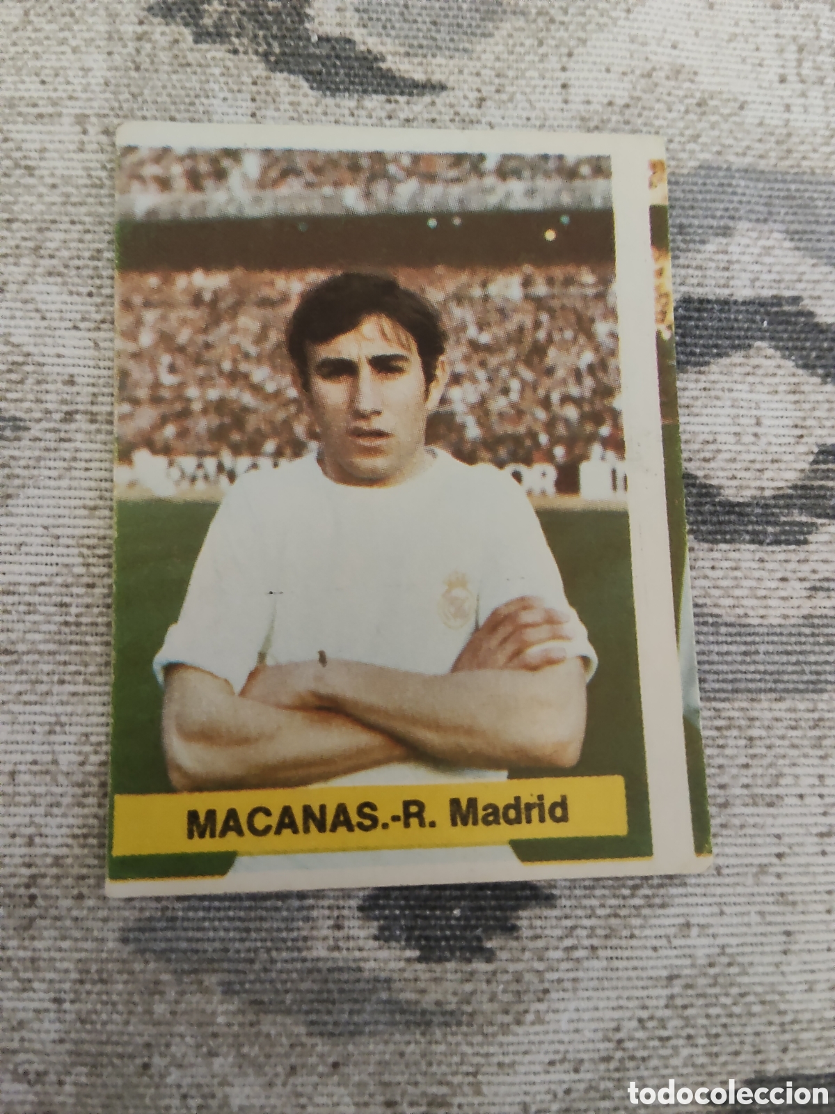 Cromos de F&uacute;tbol: Macanas Real Madrid liga 1975 1976 75 76 Fini MA