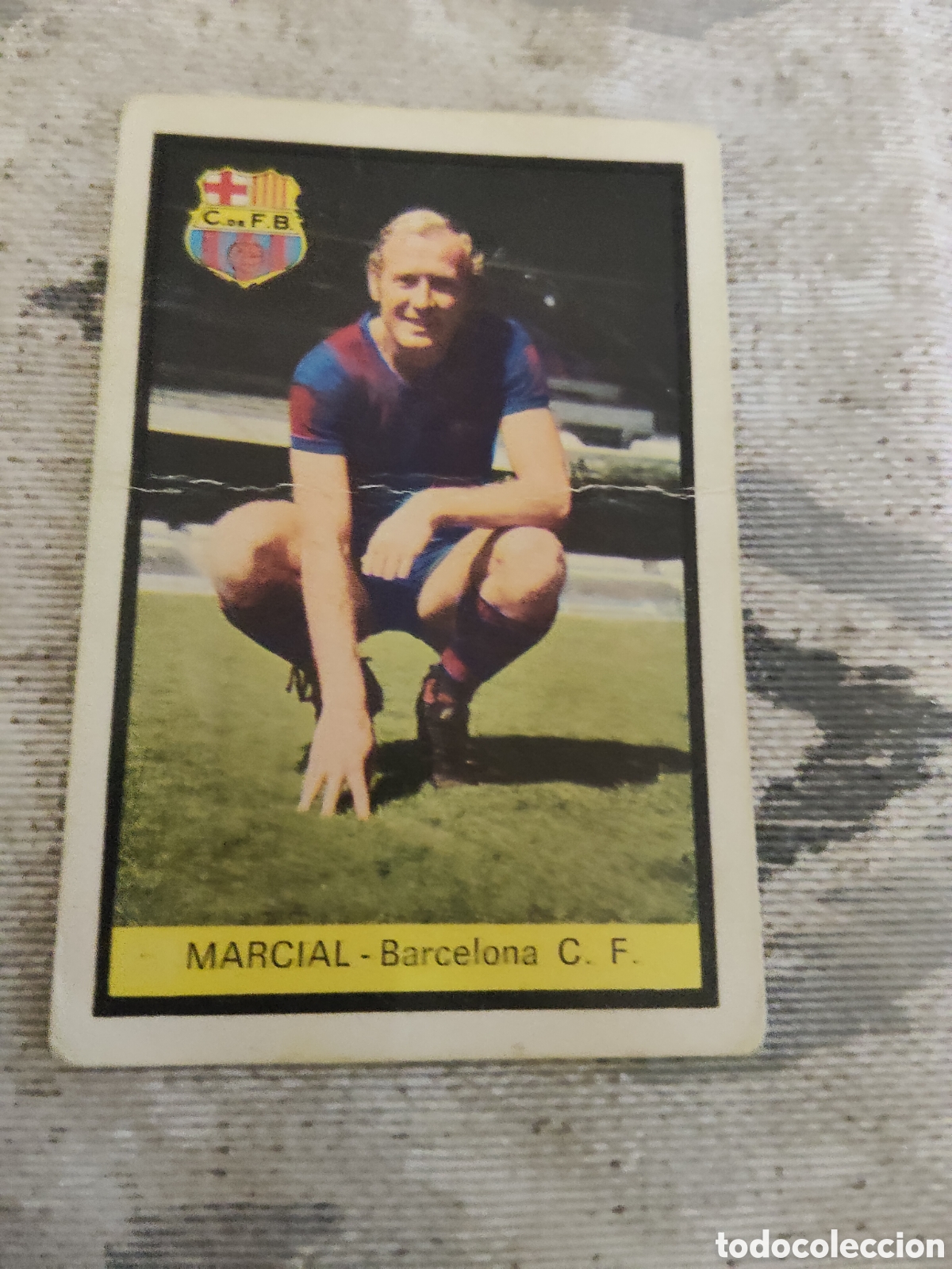 Cromos de F&uacute;tbol: Marcial Barcelona liga 1972 1973 72 73 Fher