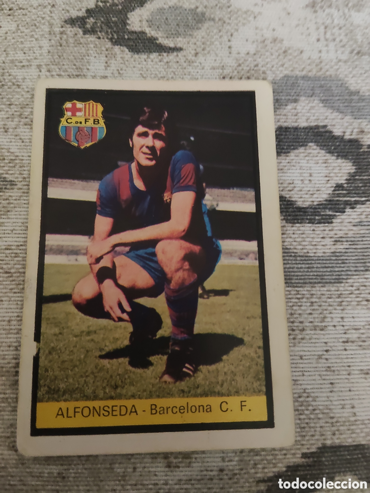 Cromos de F&uacute;tbol: Alfonseda Barcelona liga 1972 1973 72 73 Fher