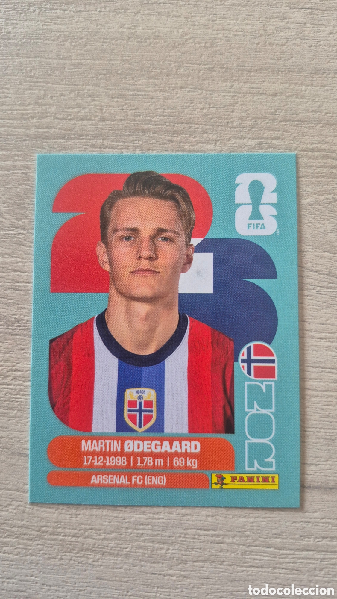 Cromos de F&uacute;tbol: NOR10 &Oslash;degaard FIFA World Cup 2026