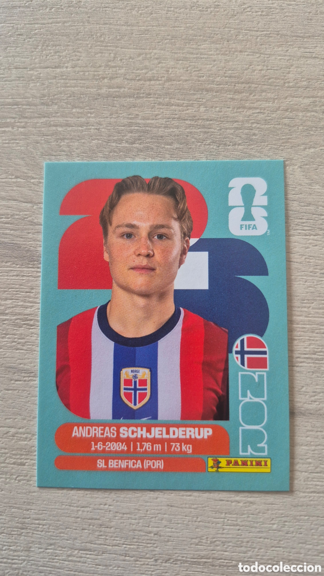 Cromos de F&uacute;tbol: NOR12 Schjelderup FIFA World Cup 2026
