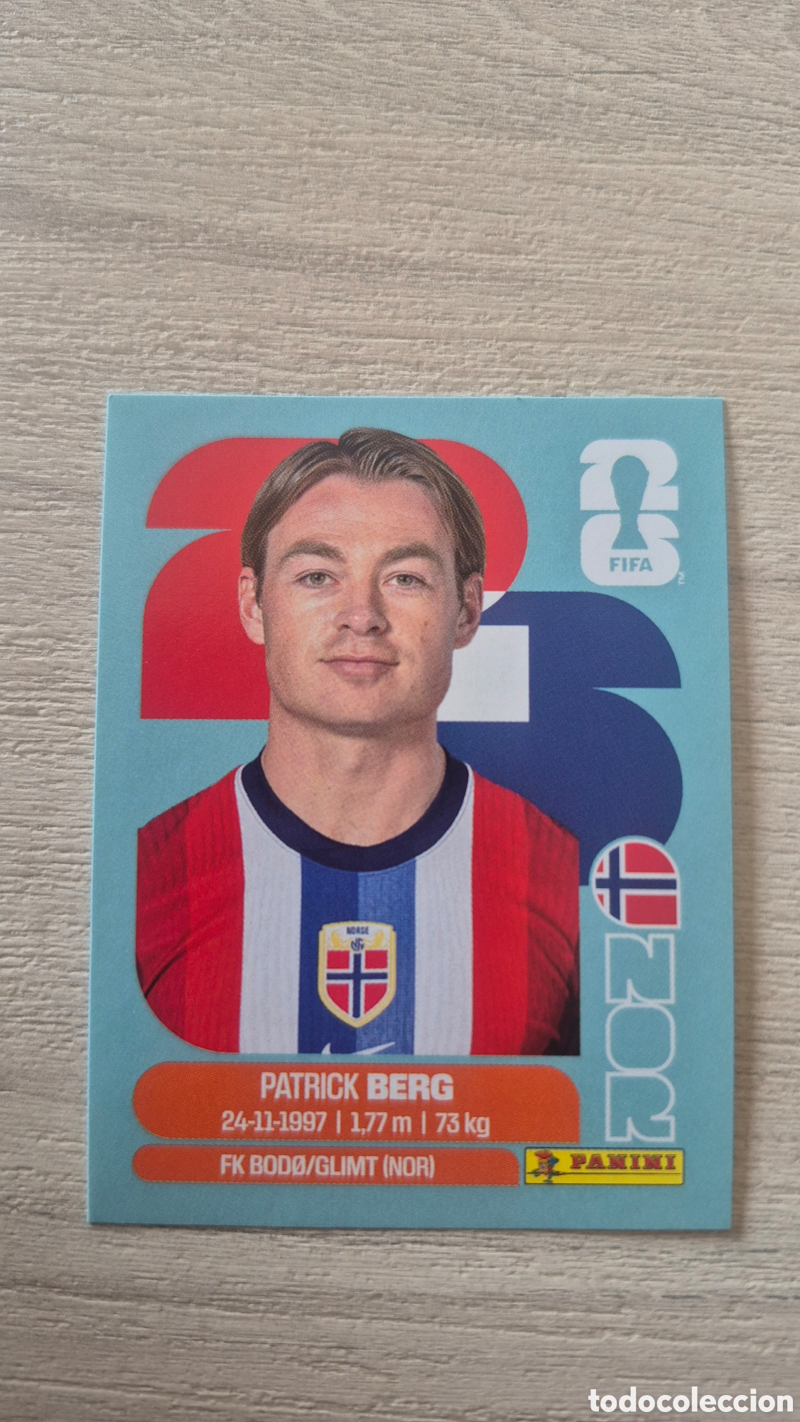 Cromos de F&uacute;tbol: NOR14 Berg FIFA World Cup 2026