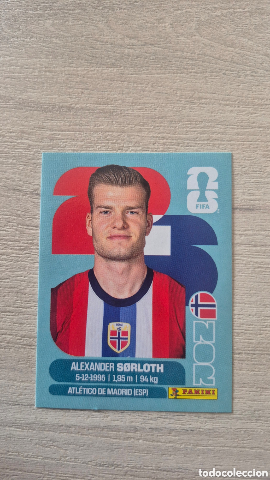 Cromos de F&uacute;tbol: NOR16 S&oslash;rloth FIFA World Cup 2026