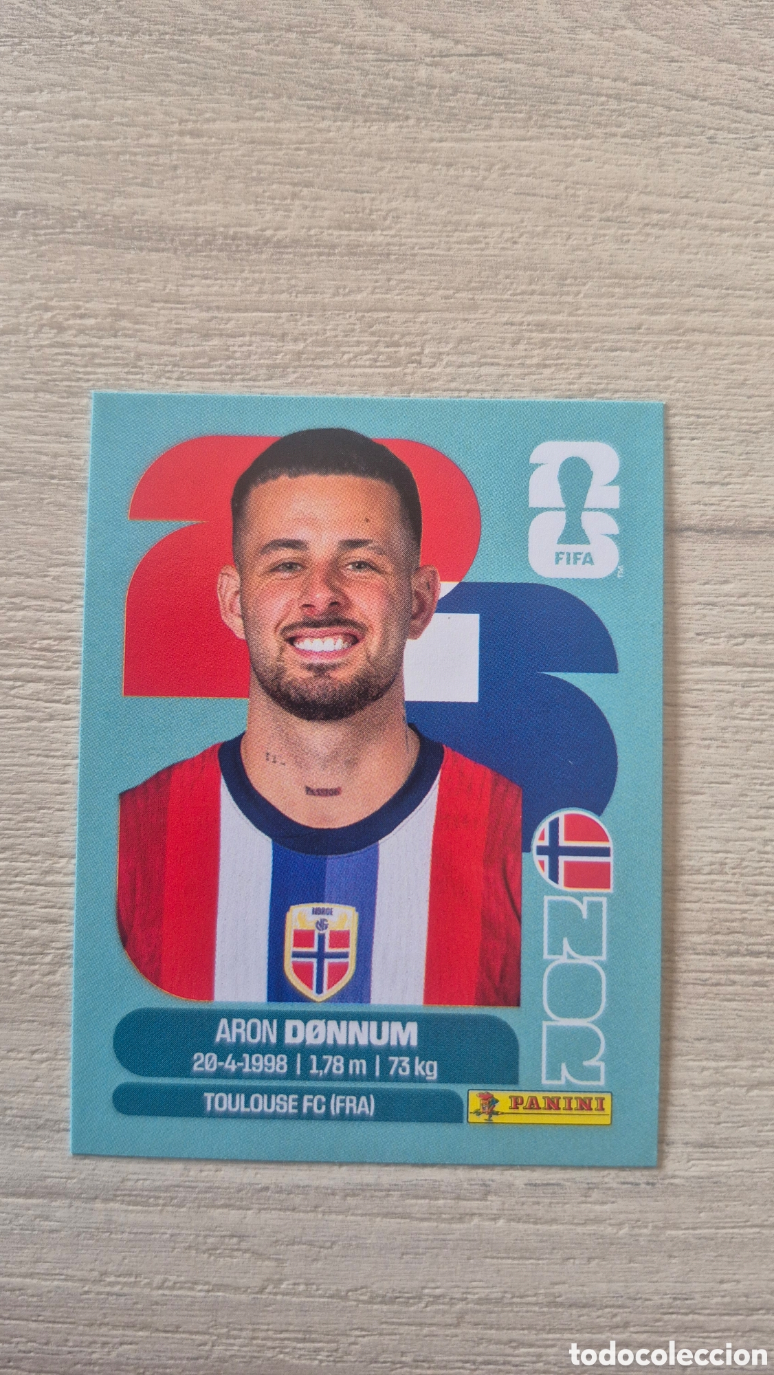 Cromos de F&uacute;tbol: NOR17 D&oslash;nnum FIFA World Cup 2026