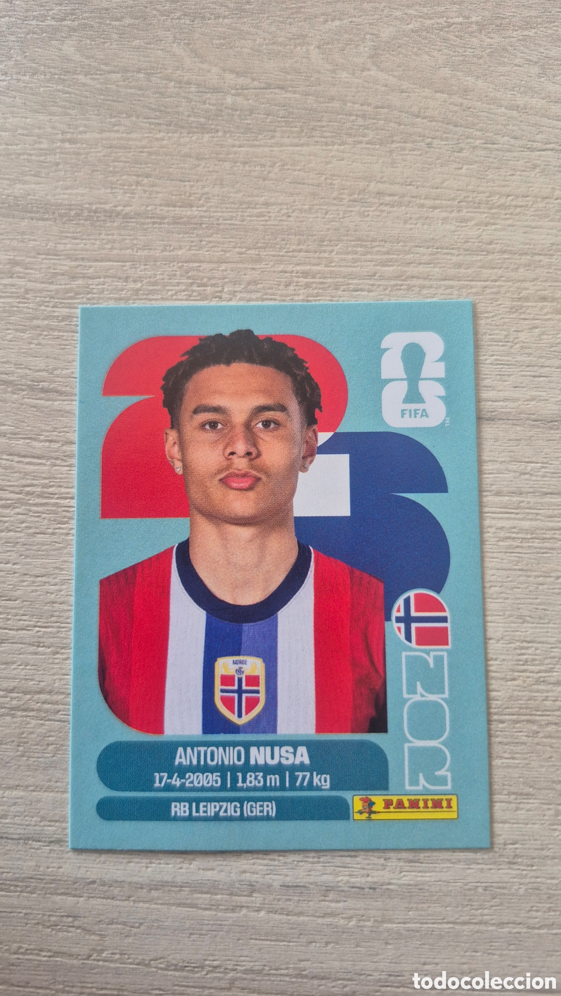 Cromos de F&uacute;tbol: NOR19 Nusa FIFA World Cup 2026