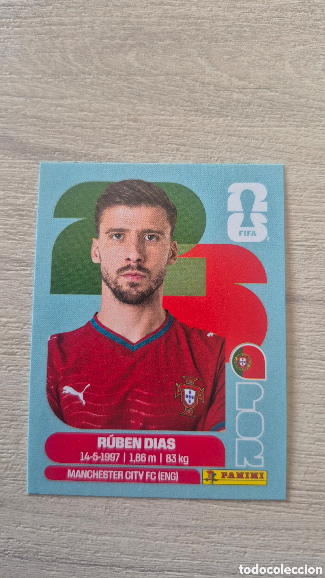 Cromos de F&uacute;tbol: POR4 Rub&eacute;n Dias FIFA World Cup 2026