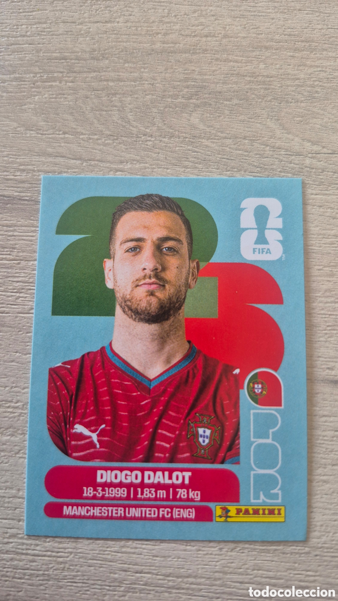 Cromos de F&uacute;tbol: POR6 Diogo Dalot FIFA World Cup 2026