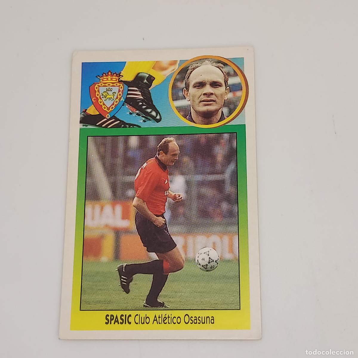 Cromos de F&uacute;tbol: CROMO SPASIC 1993 1994 93 94 EDICIONES ESTE CARTON SIN PEGAR