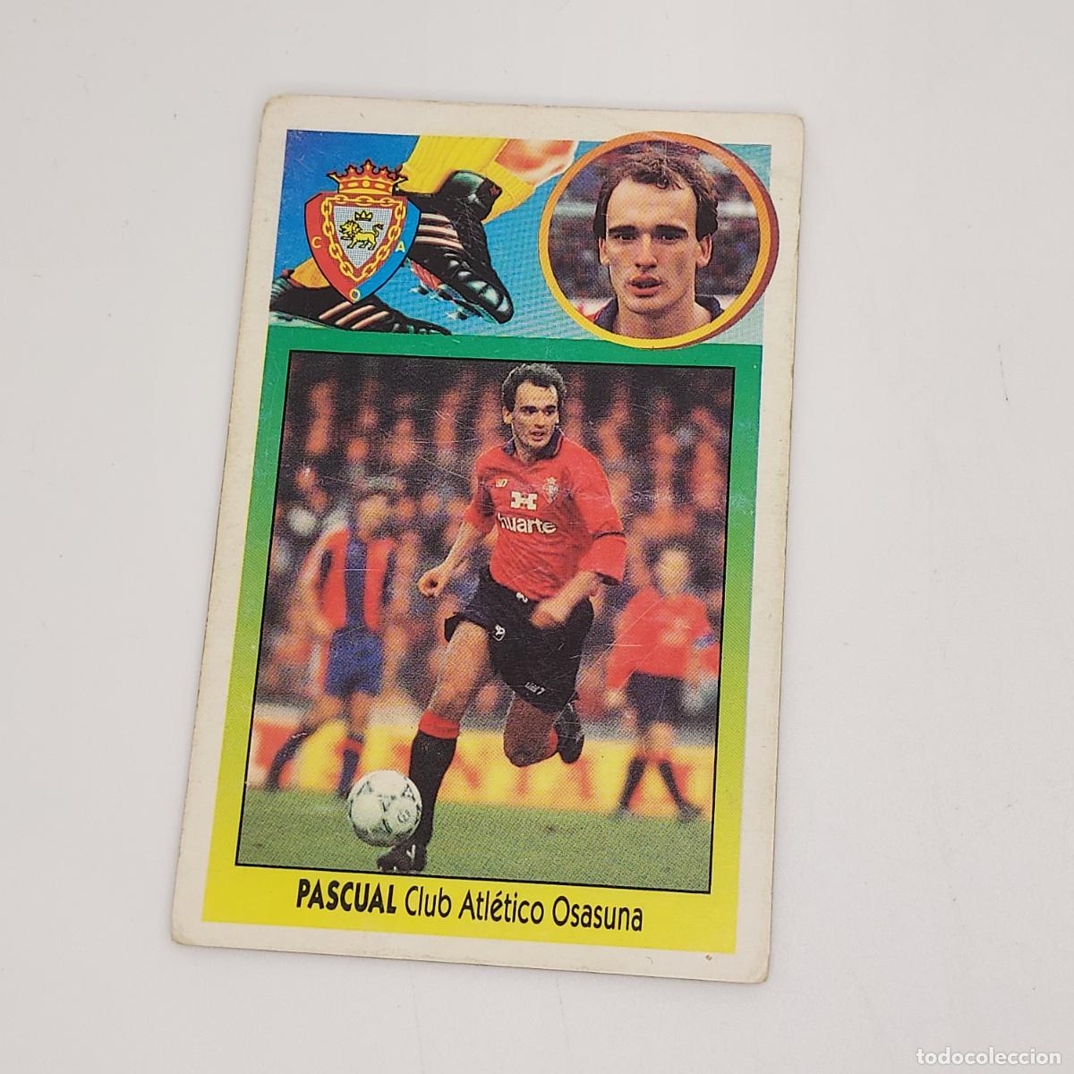 Cromos de F&uacute;tbol: CROMO PASCUAL 1993 1994 93 94 EDICIONES ESTE CARTON SIN PEGAR