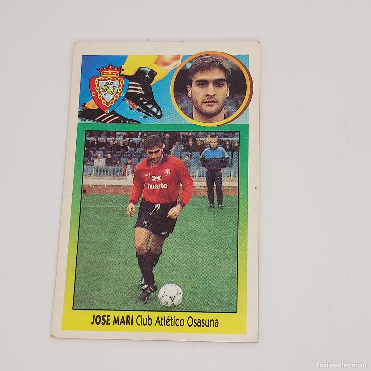 Cromos de F&uacute;tbol: CROMO JOSE MARI 1993 1994 93 94 EDICIONES ESTE CARTON SIN PEGAR