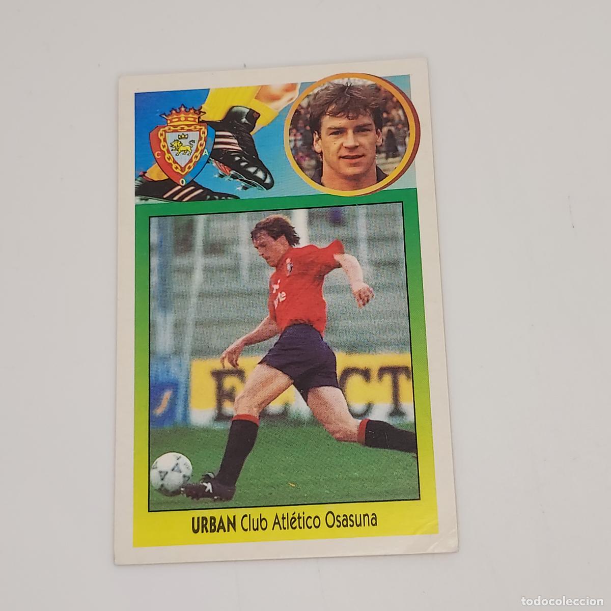Cromos de F&uacute;tbol: CROMO URBAN 1993 1994 93 94 EDICIONES ESTE CARTON SIN PEGAR
