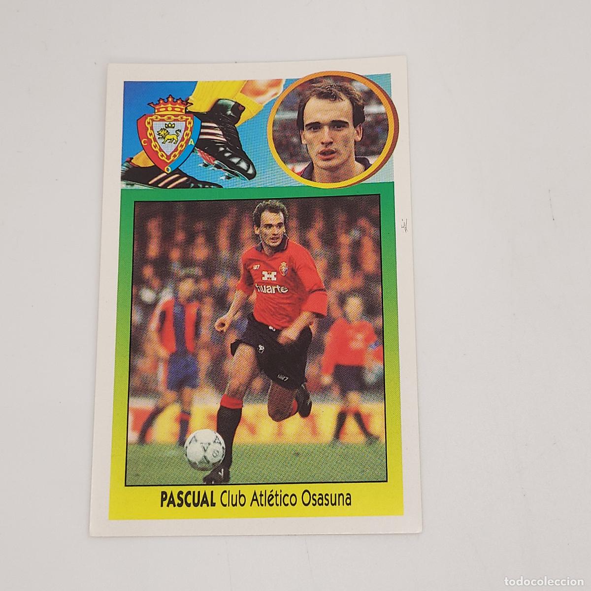 Cromos de Futebol: CROMO PASCUAL 1993 1994 93 94 EDICIONES ESTE ADHESIVO SIN PEGAR