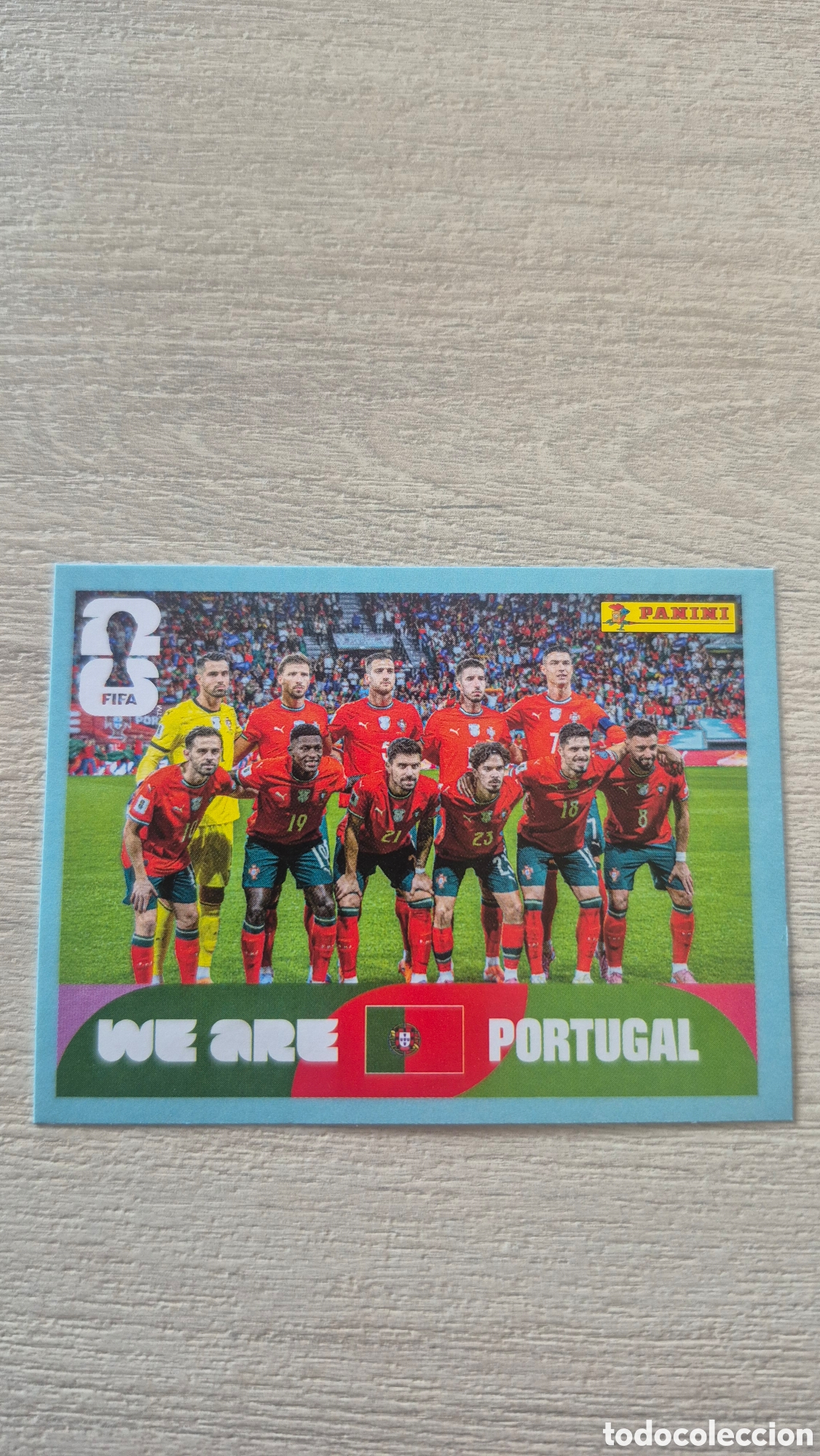 Cromos de F&uacute;tbol: POR13 Plantilla Portugal FIFA World Cup 2026