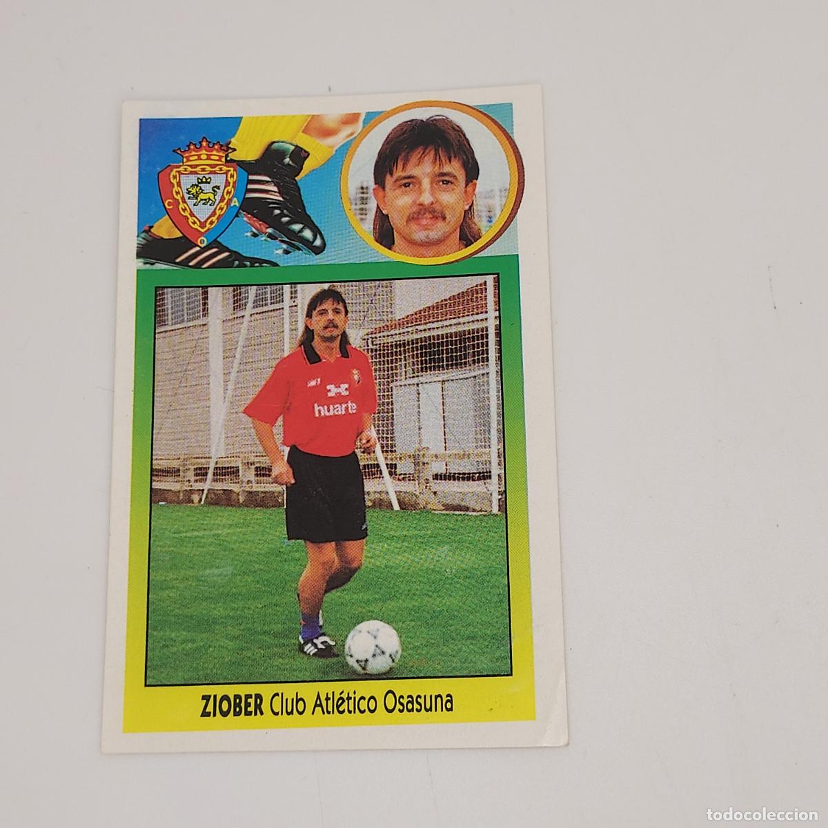 Cromos de Futebol: CROMO ZIOBER 1993 1994 93 94 EDICIONES ESTE ADHESIVO SIN PEGAR