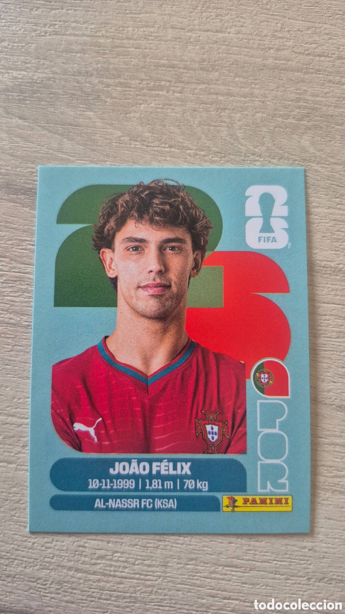 Cromos de F&uacute;tbol: POR17 Jo&atilde;o F&eacute;lix FIFA World Cup 2026