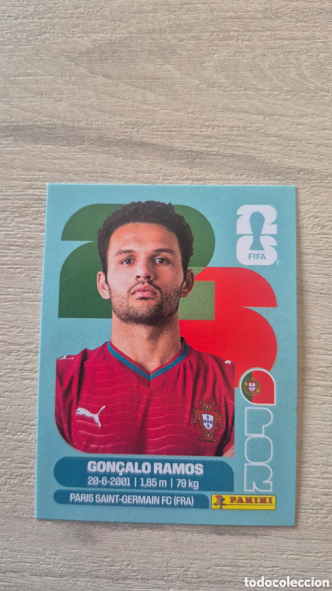 Cromos de F&uacute;tbol: POR18 Gon&ccedil;alo Ramos FIFA World Cup 2026