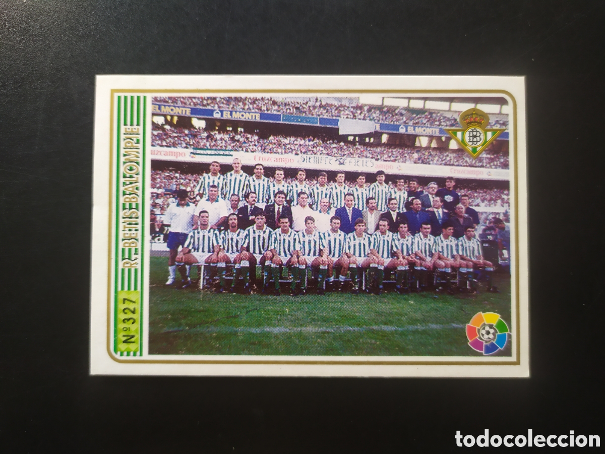Fu&szlig;ball-Sticker: Mundicromo fichas Liga 1994 1995 94 95 plantilla n&deg; 327 Racing Santander