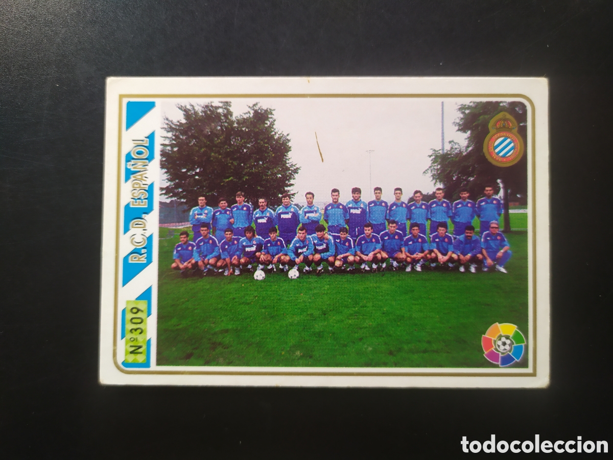 Fu&szlig;ball-Sticker: Mundicromo fichas Liga 1994 1995 94 95 plantilla n&deg; 309 Espanyol