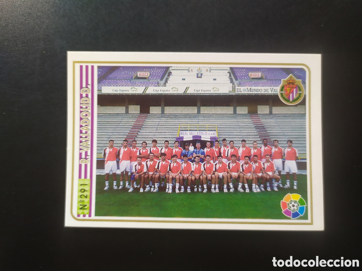 Fu&szlig;ball-Sticker: Mundicromo fichas Liga 1994 1995 94 95 plantilla n&deg; 291 Valladolid