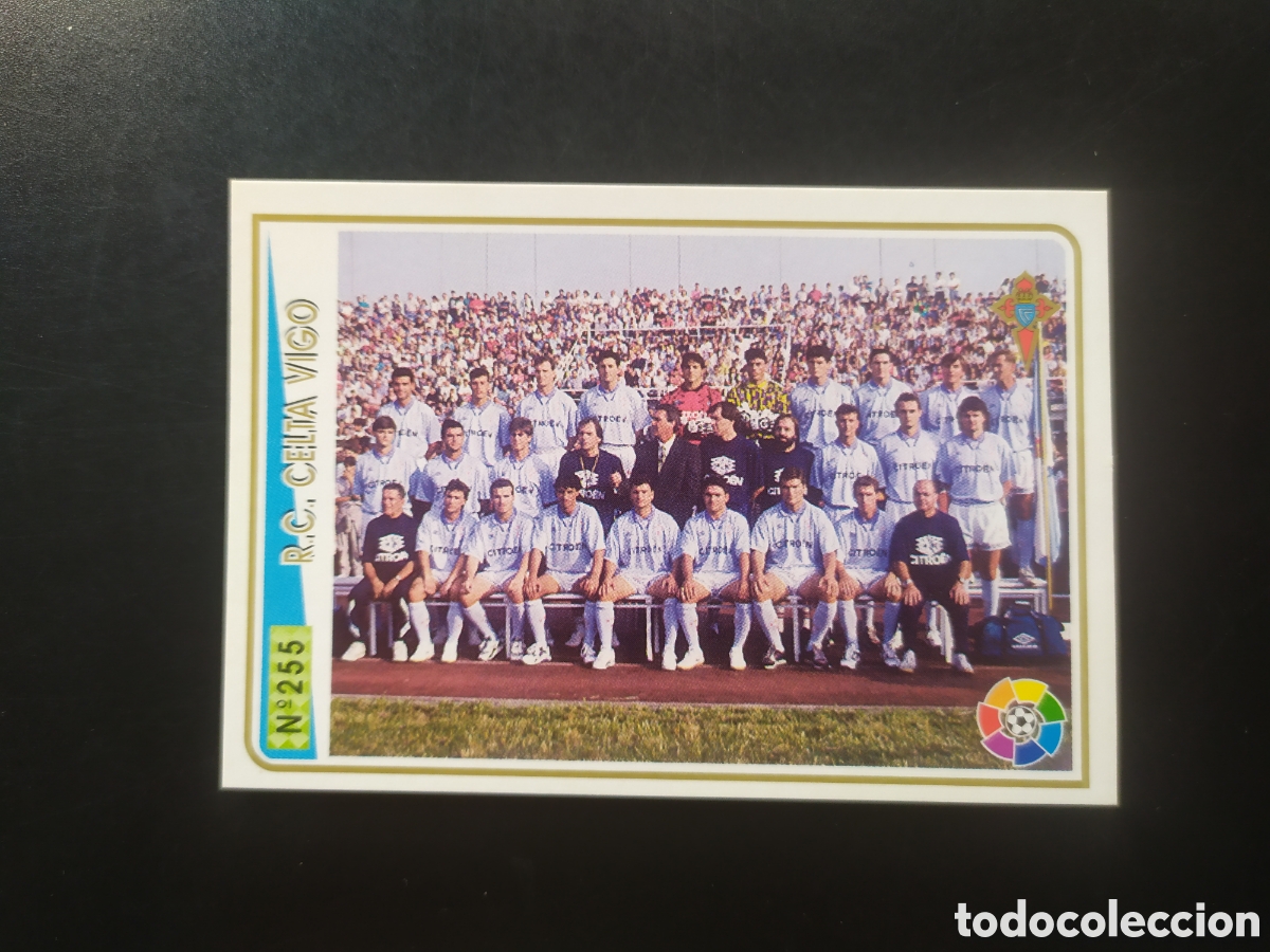 Fu&szlig;ball-Sticker: Mundicromo fichas Liga 1994 1995 94 95 plantilla n&deg; 255 Celta Vigo