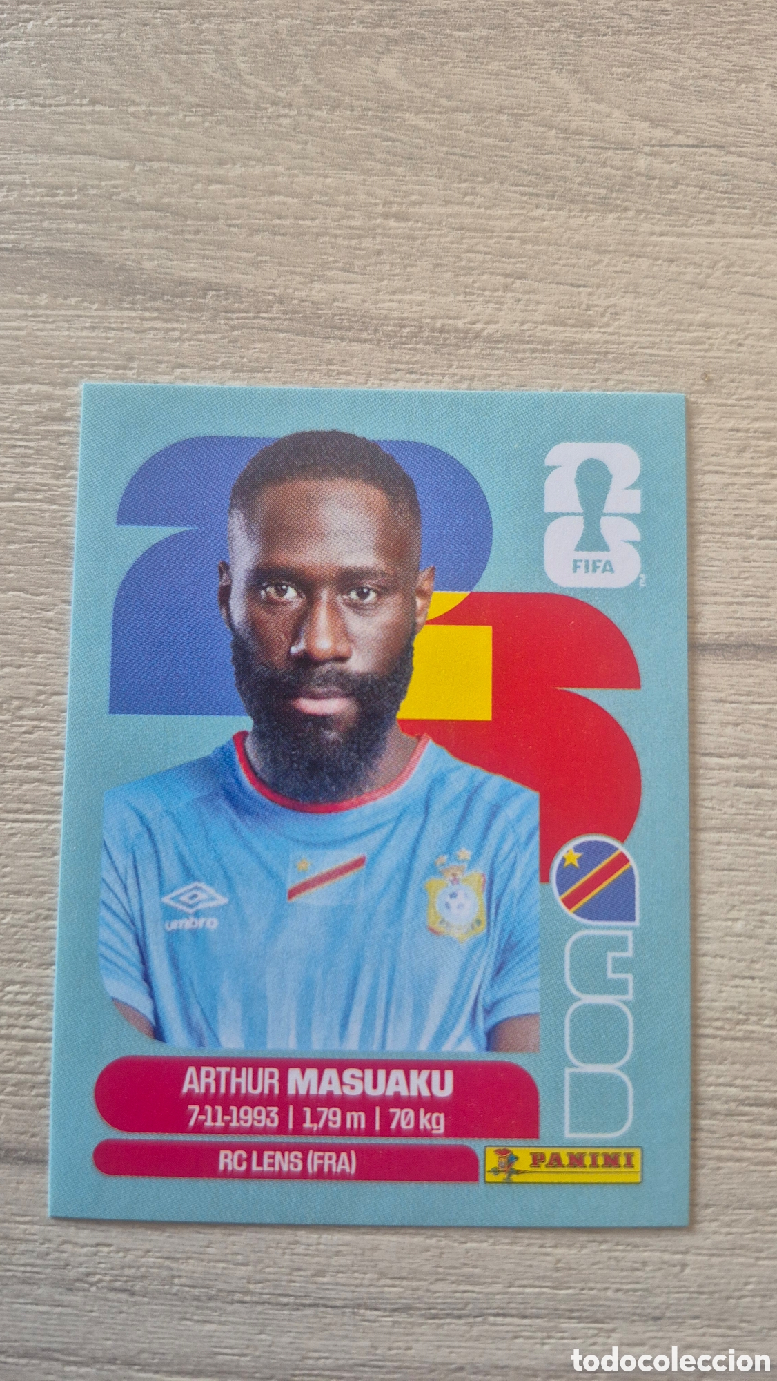 Fu&szlig;ball-Sticker: COD5 Masuaku FIFA World Cup 2026