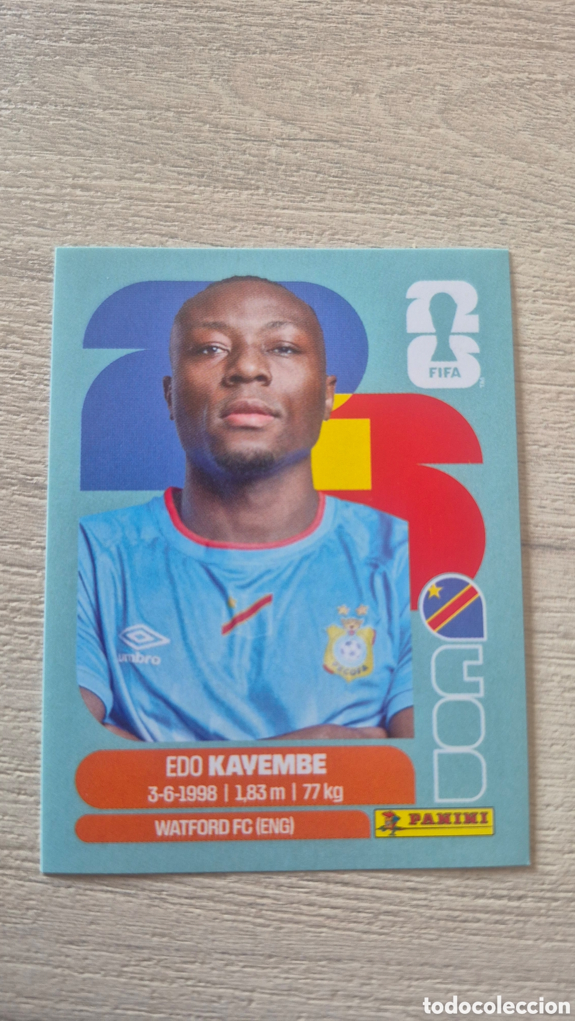 Cromos de F&uacute;tbol: COD10 Kayembe FIFA World Cup 2026