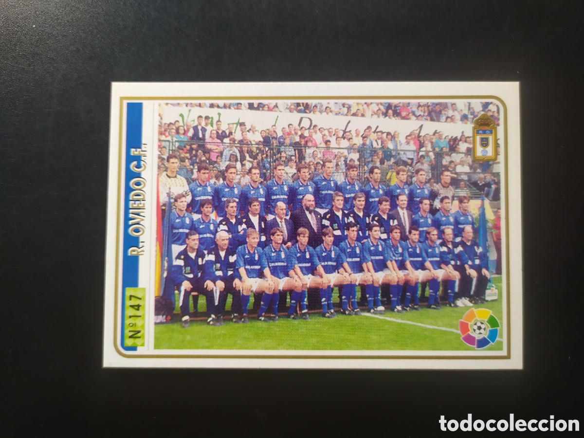 Cromos de F&uacute;tbol: Mundicromo fichas Liga 1994 1995 94 95 plantilla n&deg; 147 Oviedo