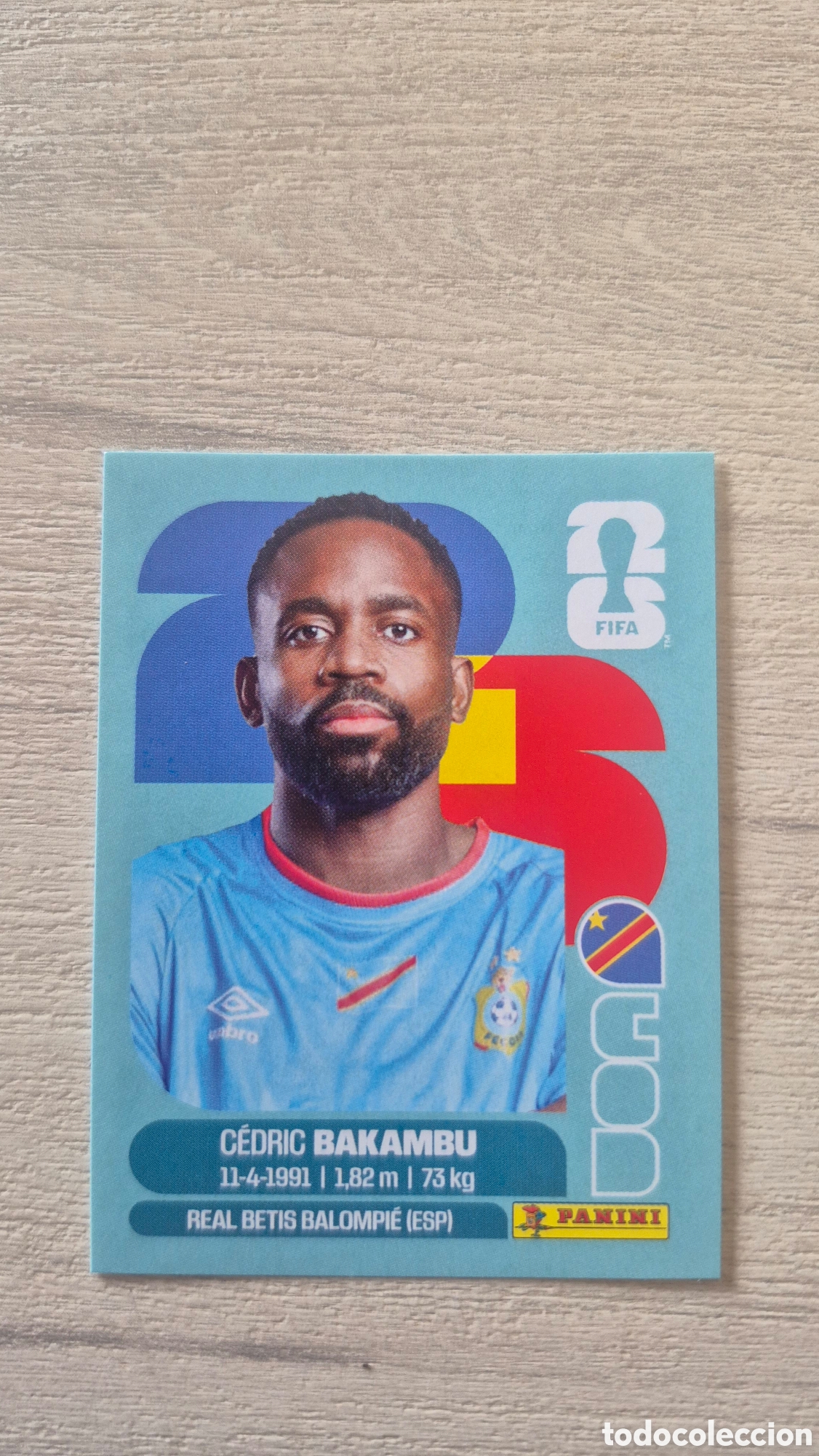 Cromos de F&uacute;tbol: COD19 Bakambu FIFA World Cup 2026