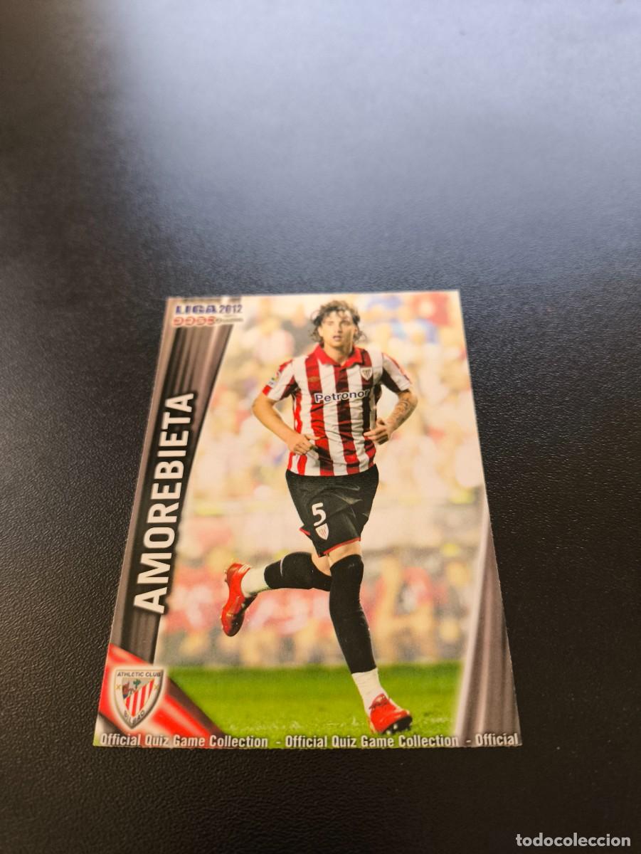 Figurine di Calcio: 143 AMOREBIETA ATHLETIC DE BILBAO MUNDICROMO LIGA 2011 2012 11 12 NO PANINI ESTE MEGACRACKS