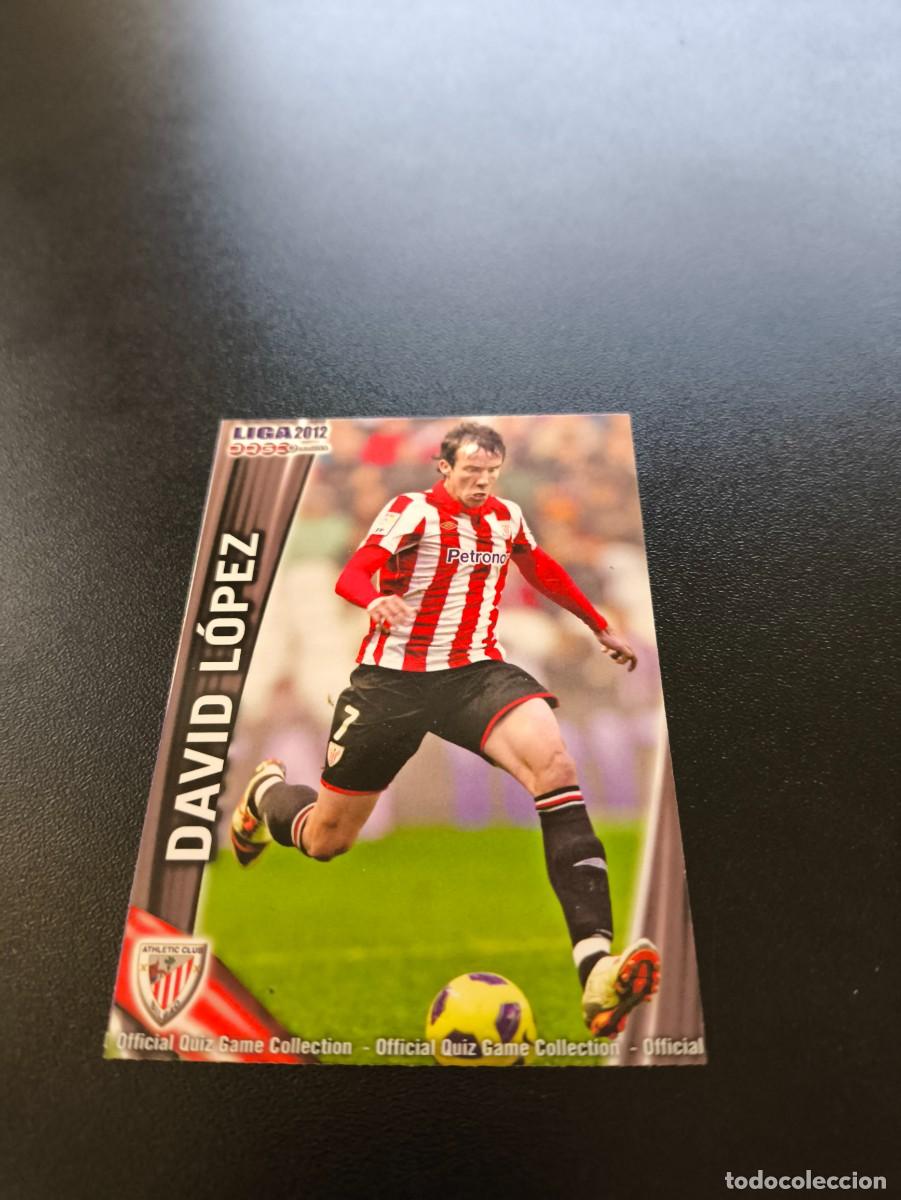 Figurine di Calcio: 147 DAVID LOPEZ ATHLETIC DE BILBAO MUNDICROMO LIGA 2011 2012 11 12 NO PANINI ESTE MEGACRACKS