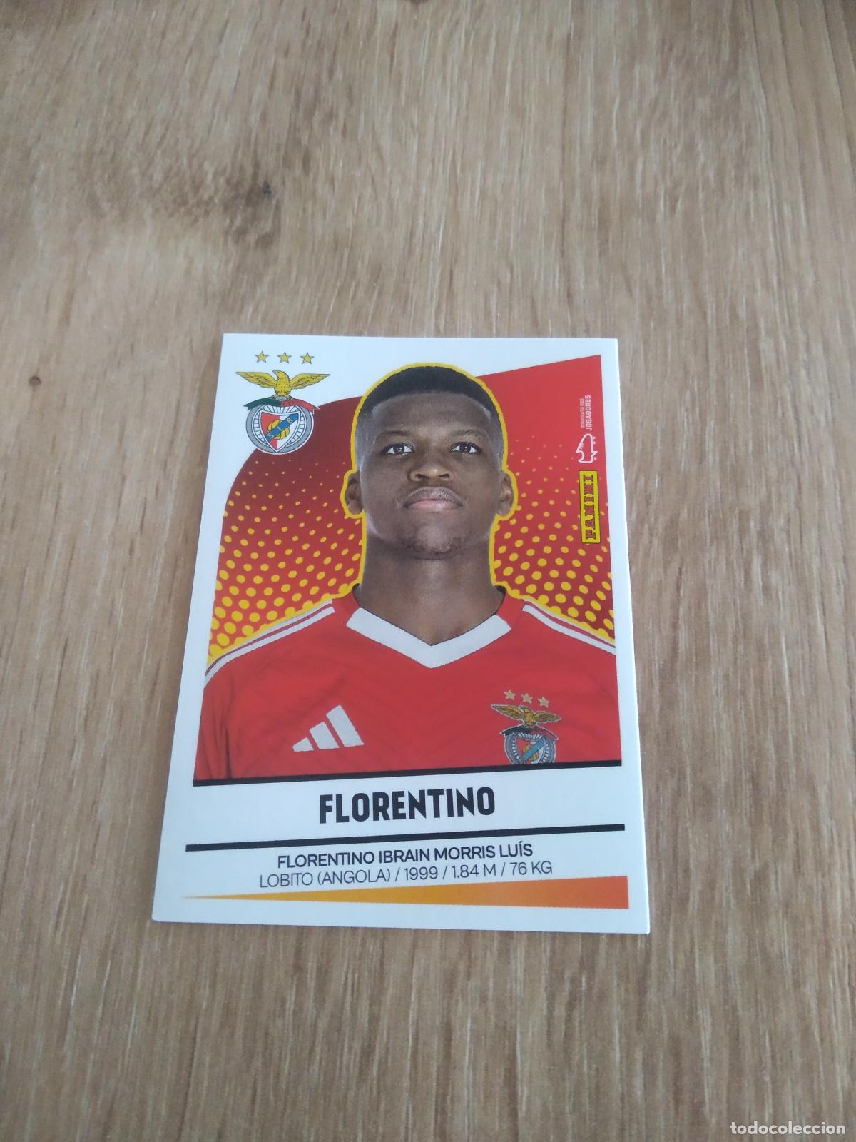 Figurine di Calcio: 66 FLORENTINO BENFICA CROMO FUTBOL PANINI LIGA PORTUGAL 2024-2025 FUTEBOL 24-25 LIGA BETCLIC